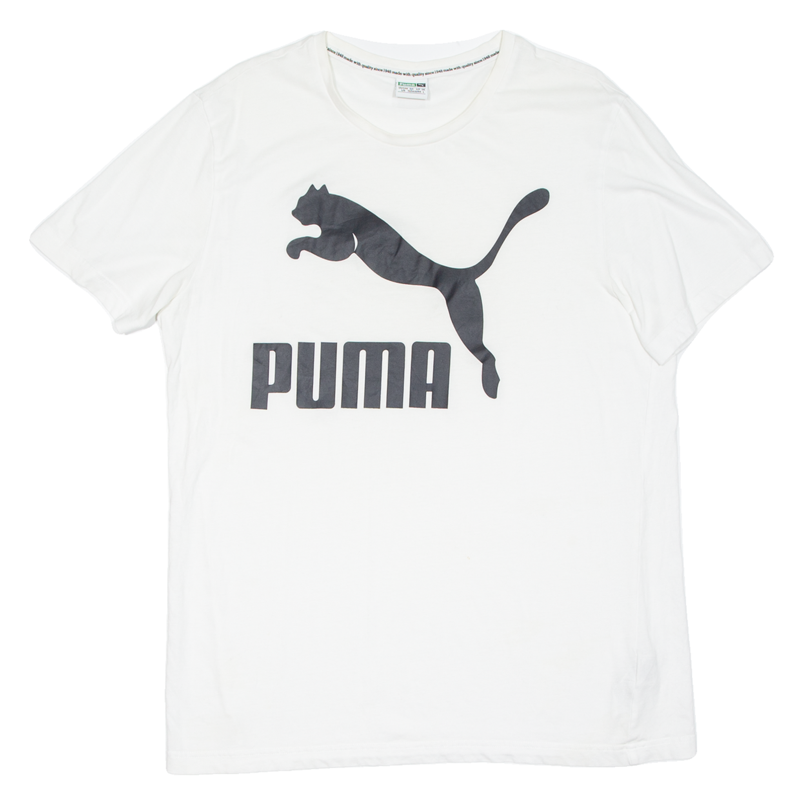 Buy PUMA Mens T-Shirt White L Refurbished - $15.59 PUMA Mens T-Shirt White L Refurbished - N/A refurbished available on Cerqular