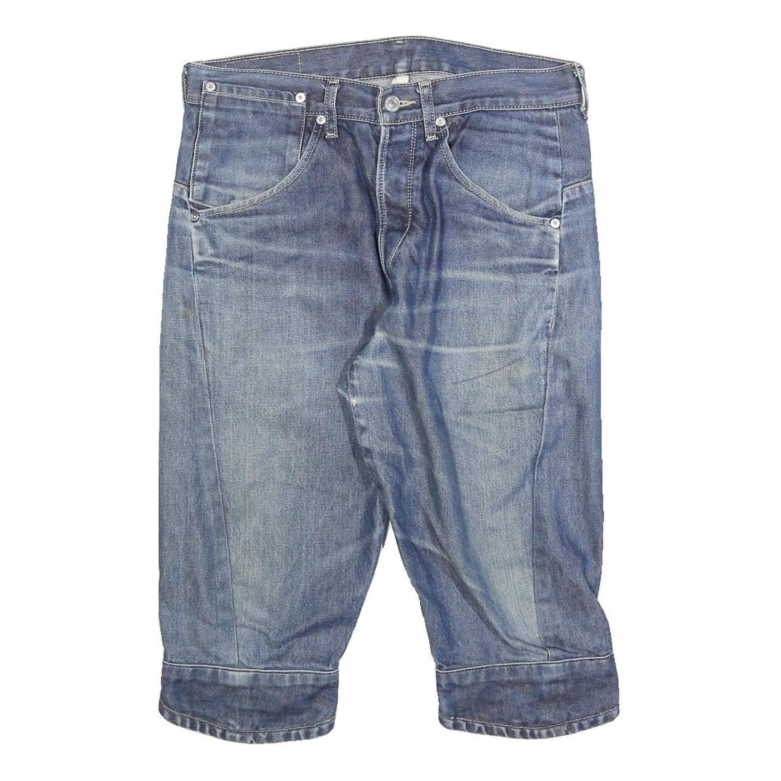 LEVI'S Mens Denim Blue Casual Shorts M W30 Cotton Classic Fit Pockets Refurbished - N/A refurbished available on Cerqular
