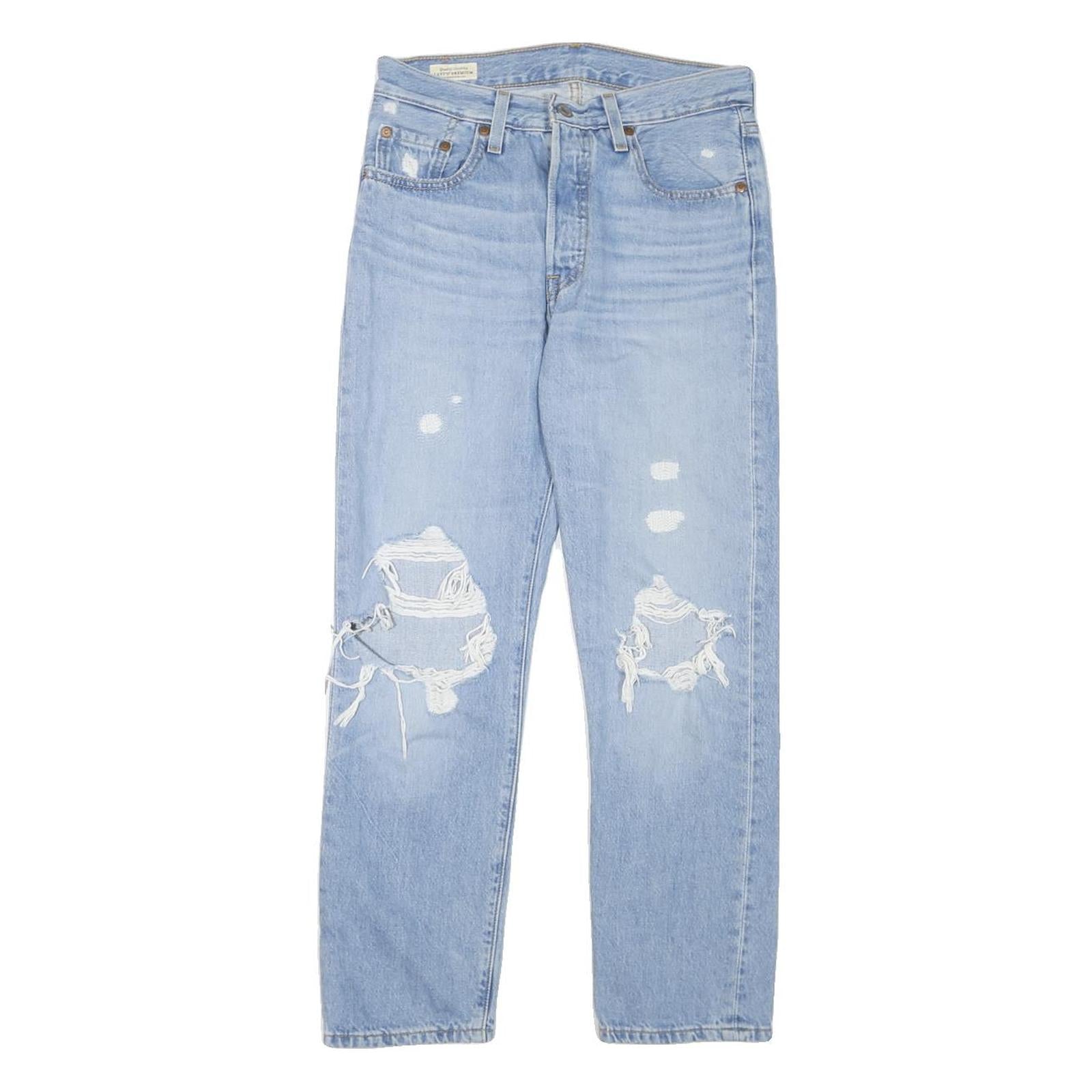Buy LEVI'S 501 Big E Womens Jeans Blue Light Denim Regular Straight Stone Wash W26 Refurbished - $67.59 LEVI'S 501 Big E Womens Jeans Blue Light Denim Regular Straight Stone Wash W26 Refurbished - N/A refurbished available on Cerqular