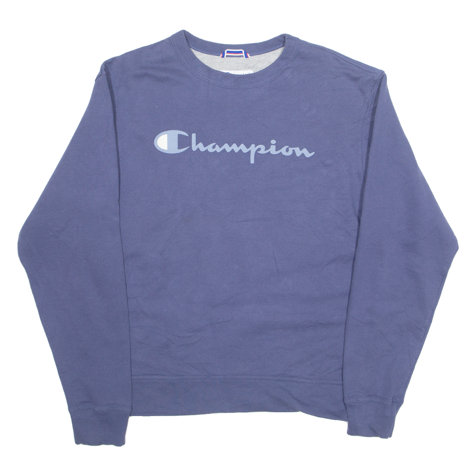 CHAMPION Mens Sweatshirt Blue M Refurbished - N/A refurbished available on Cerqular