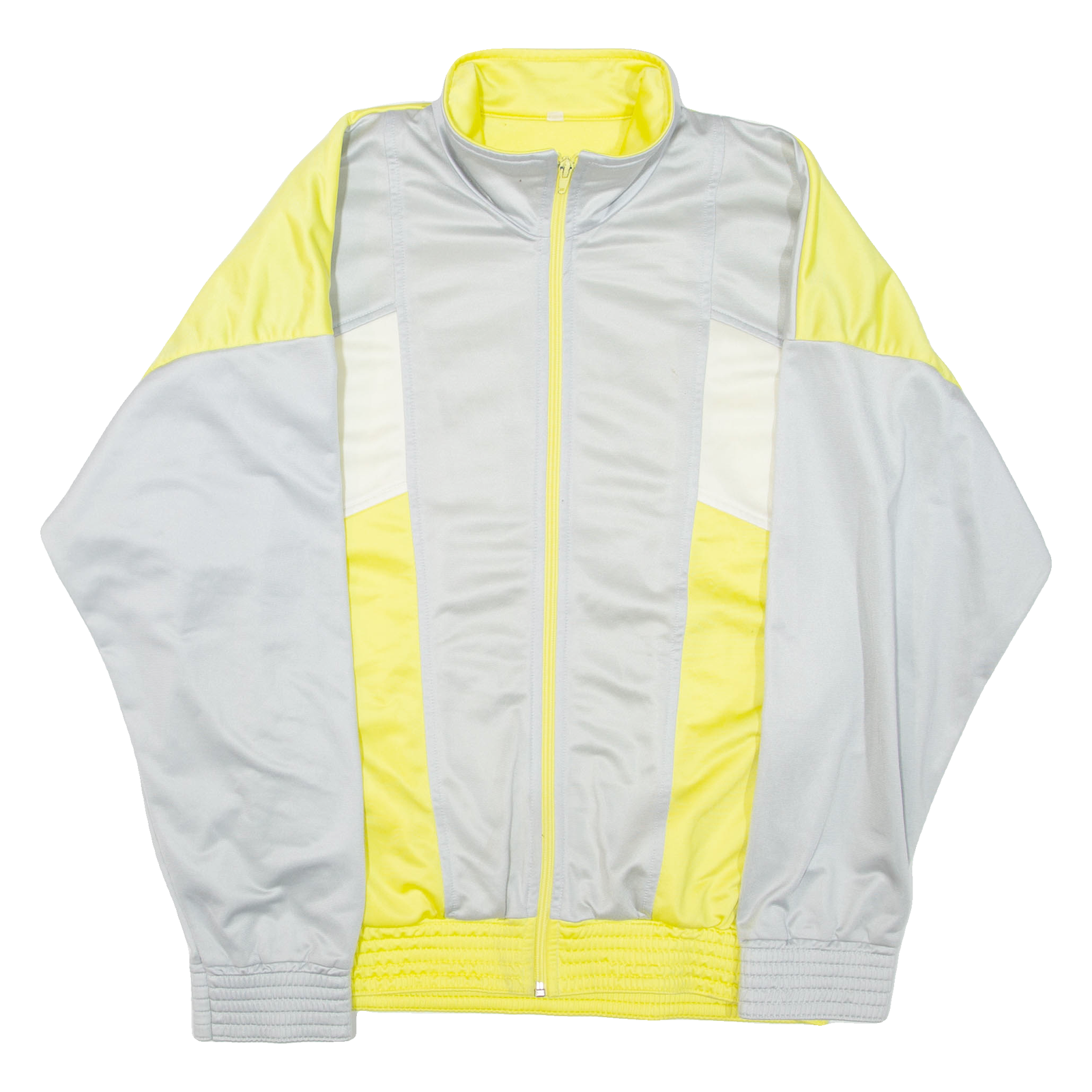 Mens Track Jacket Grey Colourblock XL Refurbished - N/A refurbished available on Cerqular