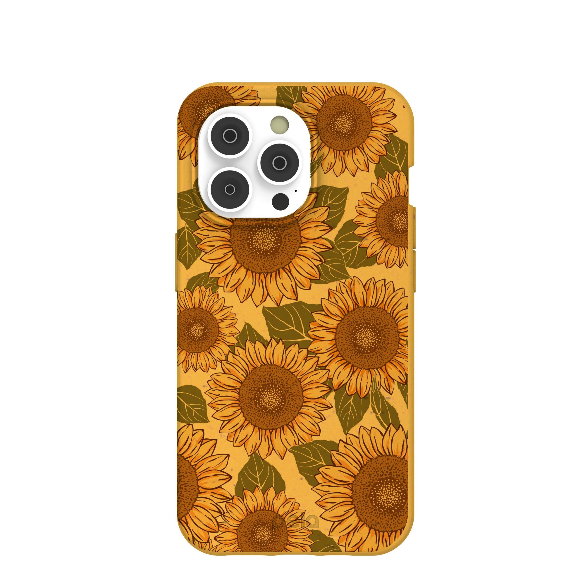 Honey Golden Garden iPhone 14 Pro Case Refurbished - Pela Case refurbished available on Cerqular