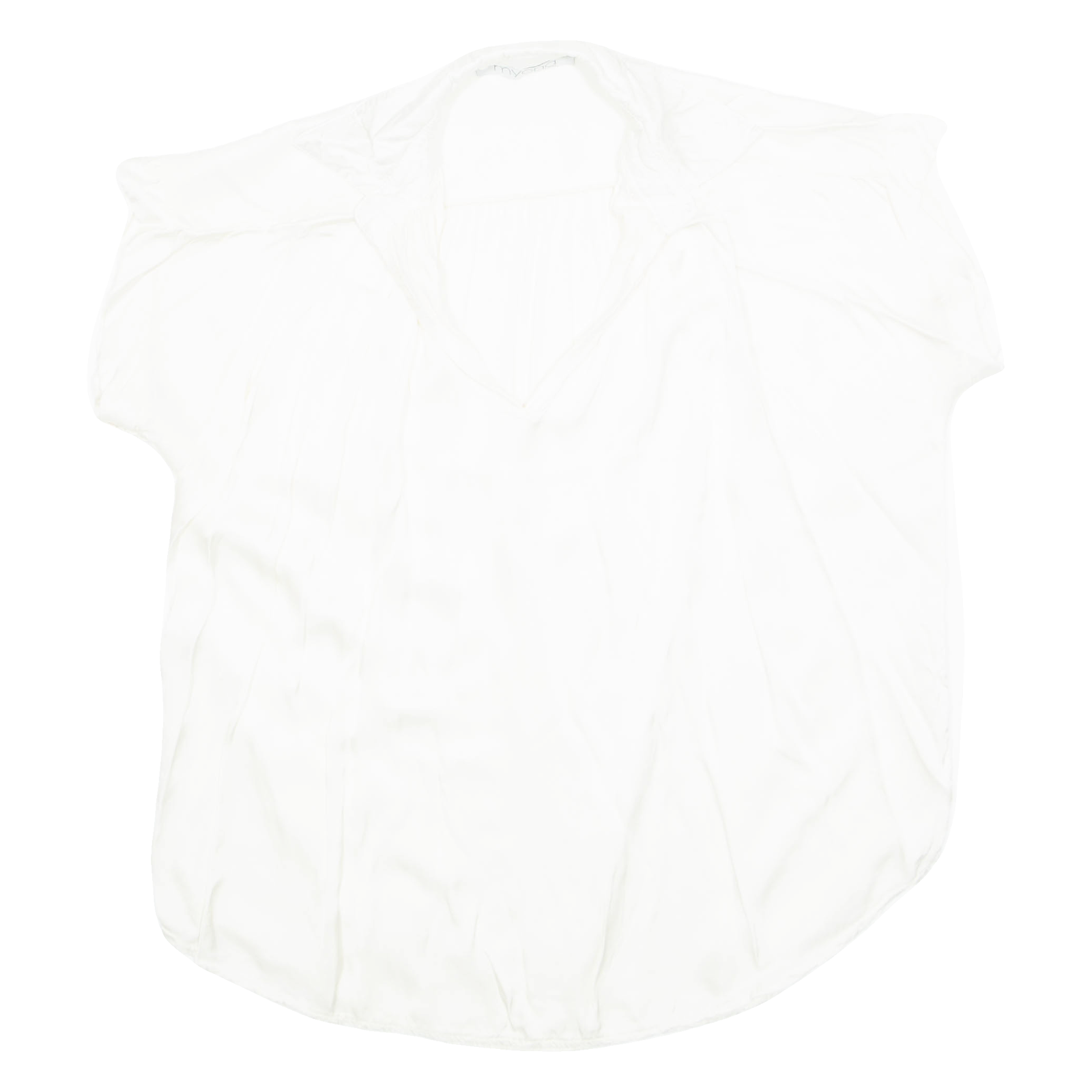 MYONA Womens Top Cream Viscose L Refurbished - N/A refurbished available on Cerqular