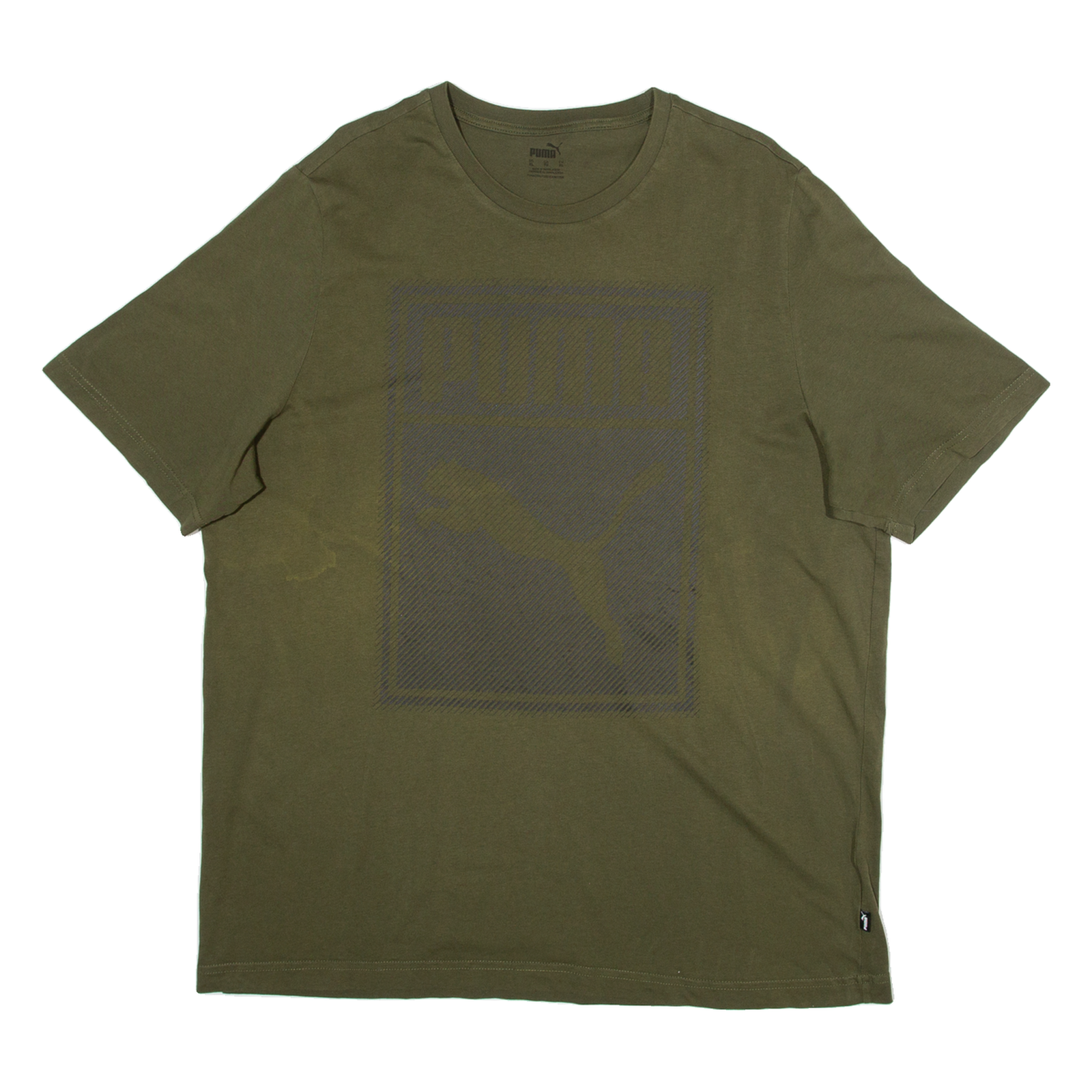 PUMA Mens T-Shirt Green XL Refurbished - N/A refurbished available on Cerqular
