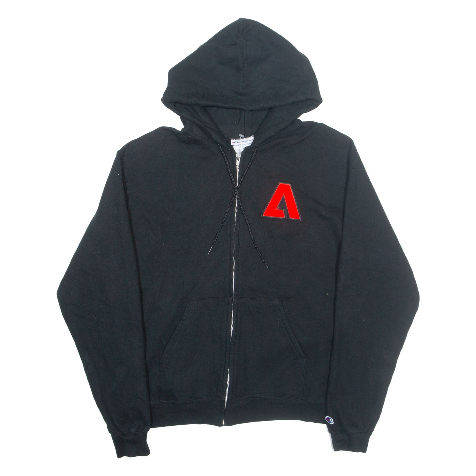 CHAMPION Mens Black Hoodie Full Zip M Refurbished - N/A refurbished available on Cerqular