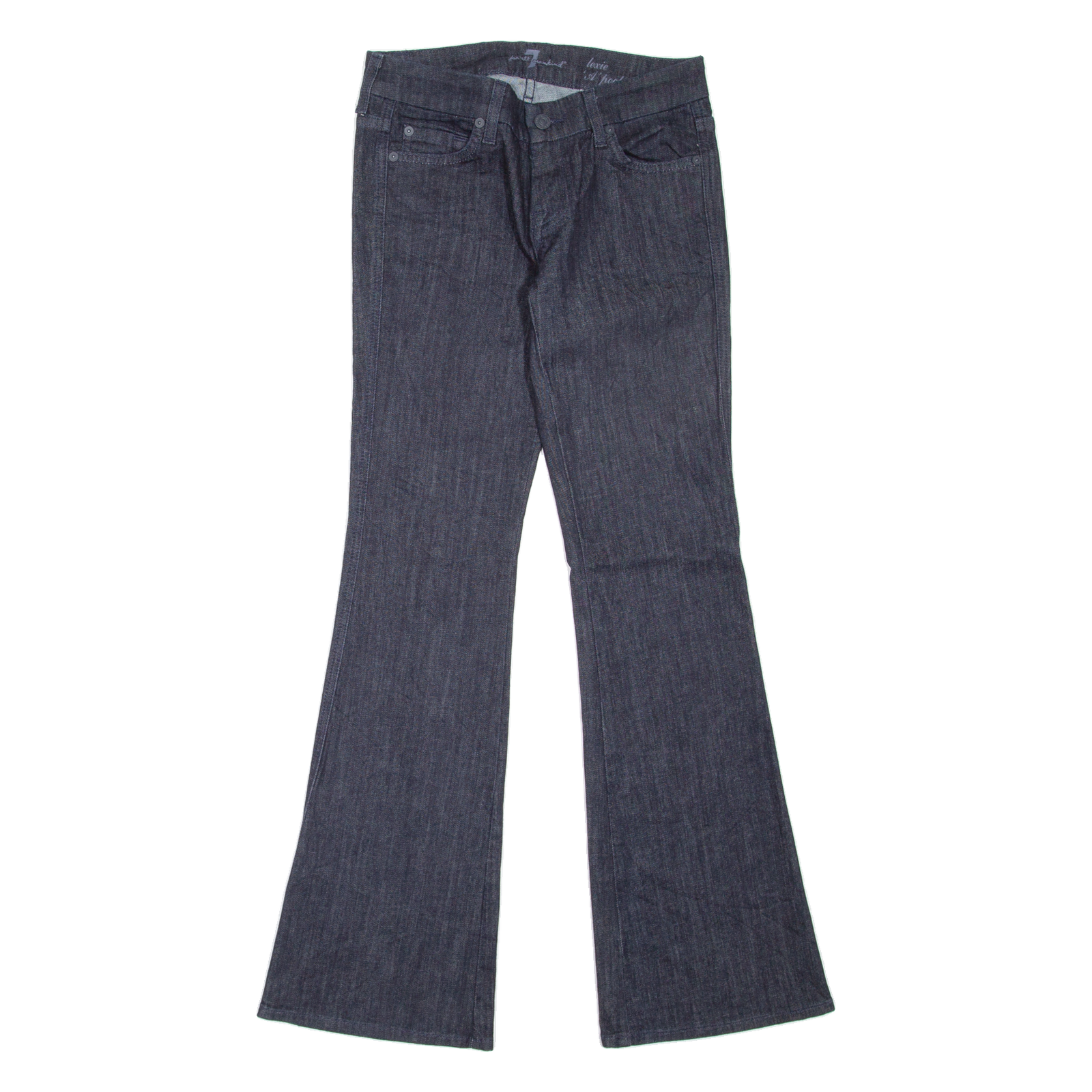 7 FOR ALL MANKIND Lexie Womens Jeans Blue Regular Bootcut W24 L30 Refurbished - N/A refurbished available on Cerqular
