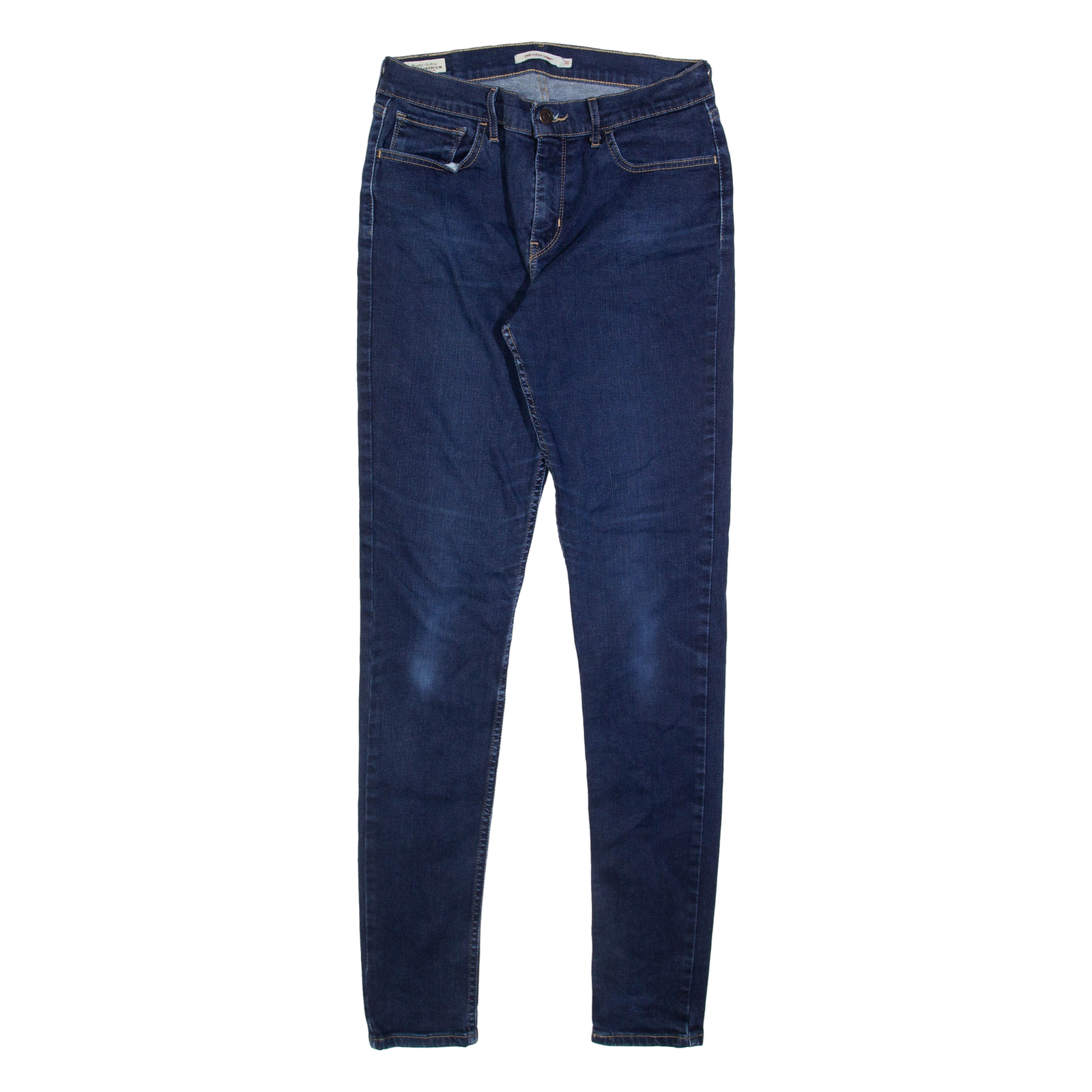 LEVI'S 710 Big E Womens Jeans Blue Slim Skinny W30 L34 Refurbished - N/A refurbished available on Cerqular