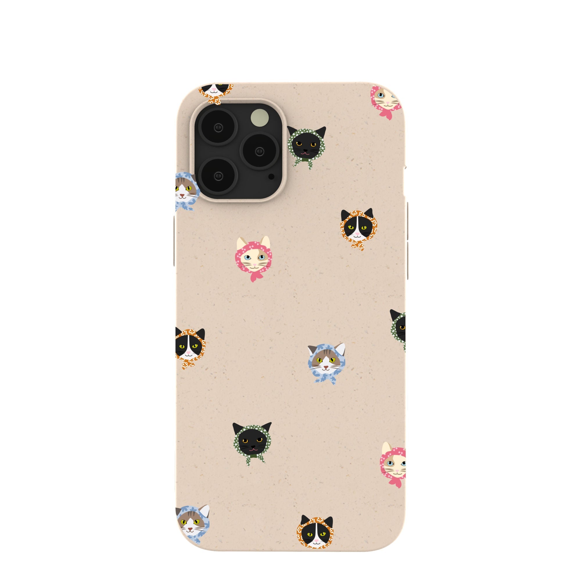 Seashell Cat Couture iPhone 12 Pro Max Case Refurbished - Pela Case refurbished available on Cerqular