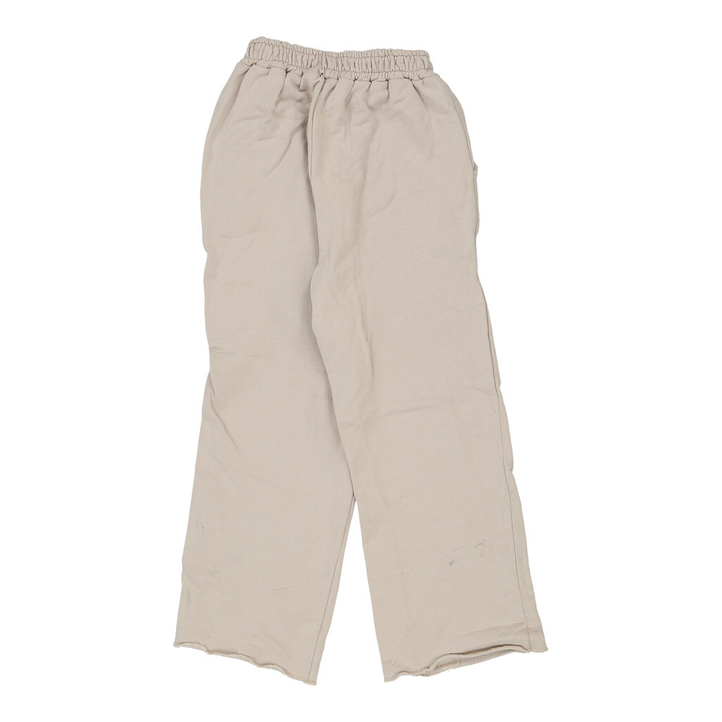 Unbranded Joggers - Medium Beige Cotton Refurbished - Thrifted (note: this is a term often used to describe second- refurbished available on Cerqular