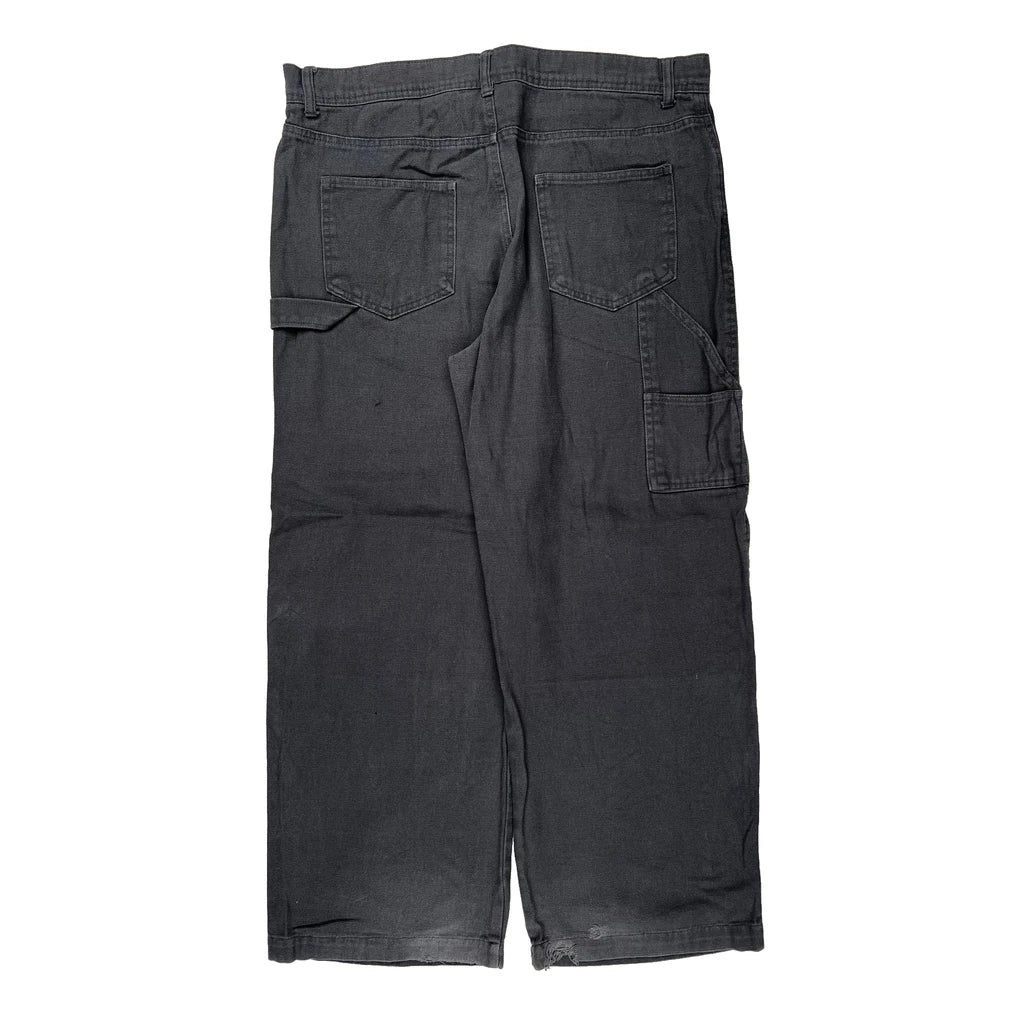 Buy No Boundaries Carpenter Trousers - 36W 30L Grey Cotton Refurbished - $40.19 No Boundaries Carpenter Trousers - 36W 30L Grey Cotton Refurbished - Thrifted (note: this is a term often used to describe second- refurbished available on Cerqular