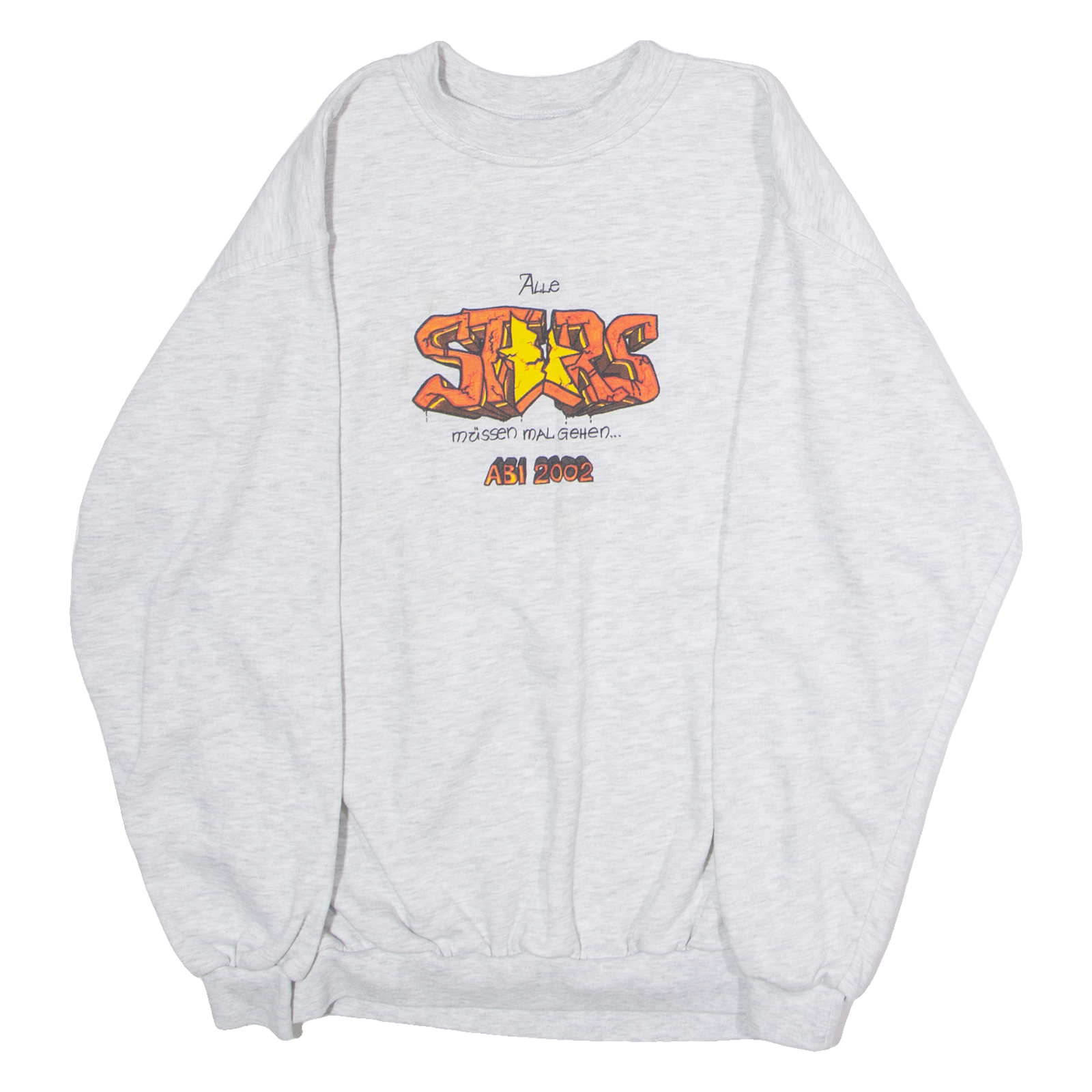 Swiss School All Stars 2002 Mens Sweatshirt Grey Crew Neck L Refurbished - N/A refurbished available on Cerqular