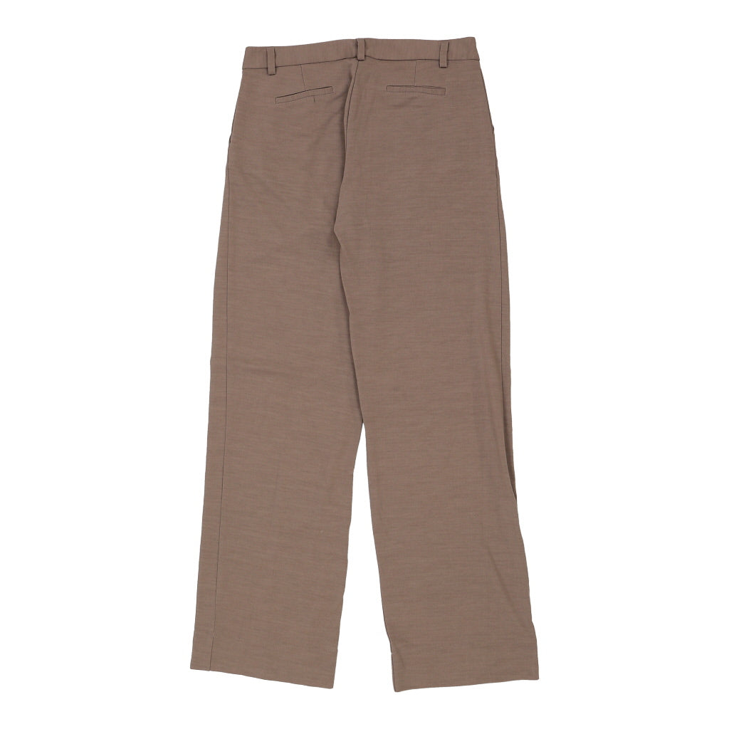 Unbranded Trousers - Large Beige Cotton Blend Refurbished - Thrifted (note: this is a term often used to describe second- refurbished available on Cerqular
