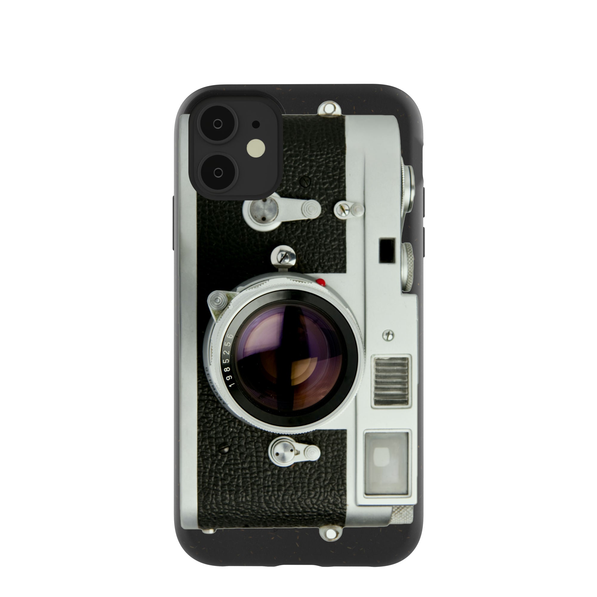 Black Vintage Camera iPhone 11 Case Refurbished - Pela Case refurbished available on Cerqular