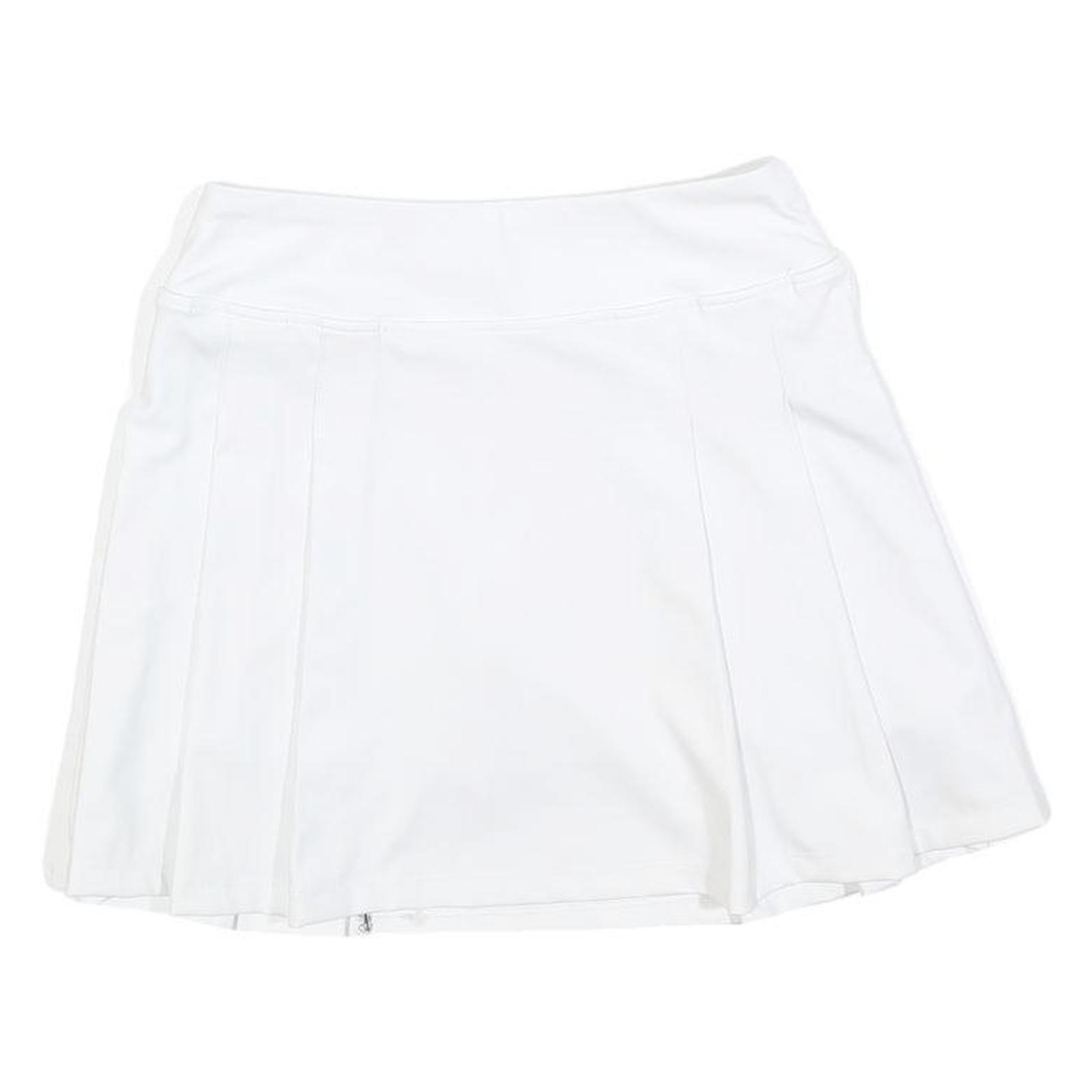 TOMMY BAHAMA Womens White Pleated Mini Skort Polyester Blend XS Lightweight Refurbished - N/A refurbished available on Cerqular