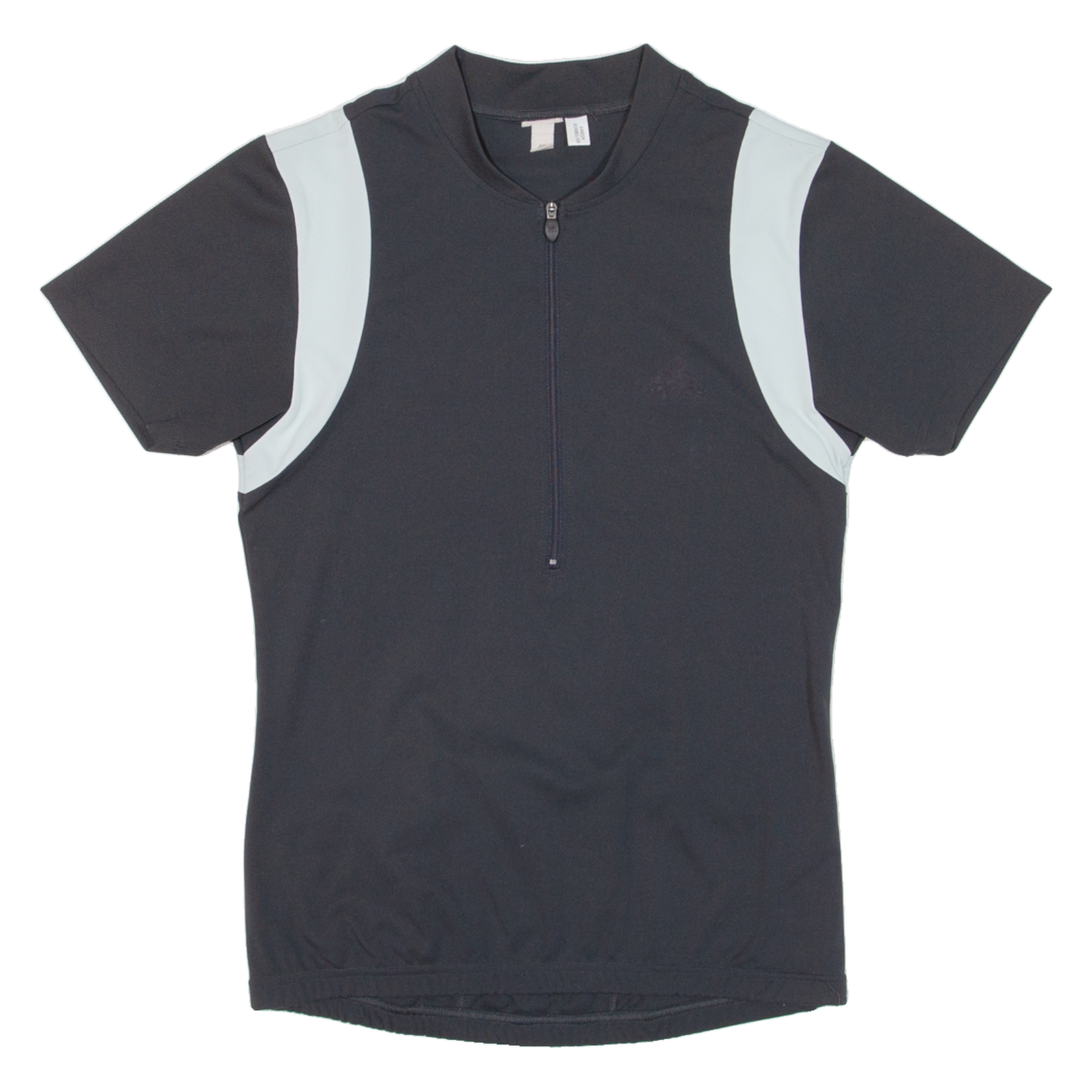 ADIDAS Cycling Mens Jersey Grey 1/2 Zip M Refurbished - N/A refurbished available on Cerqular
