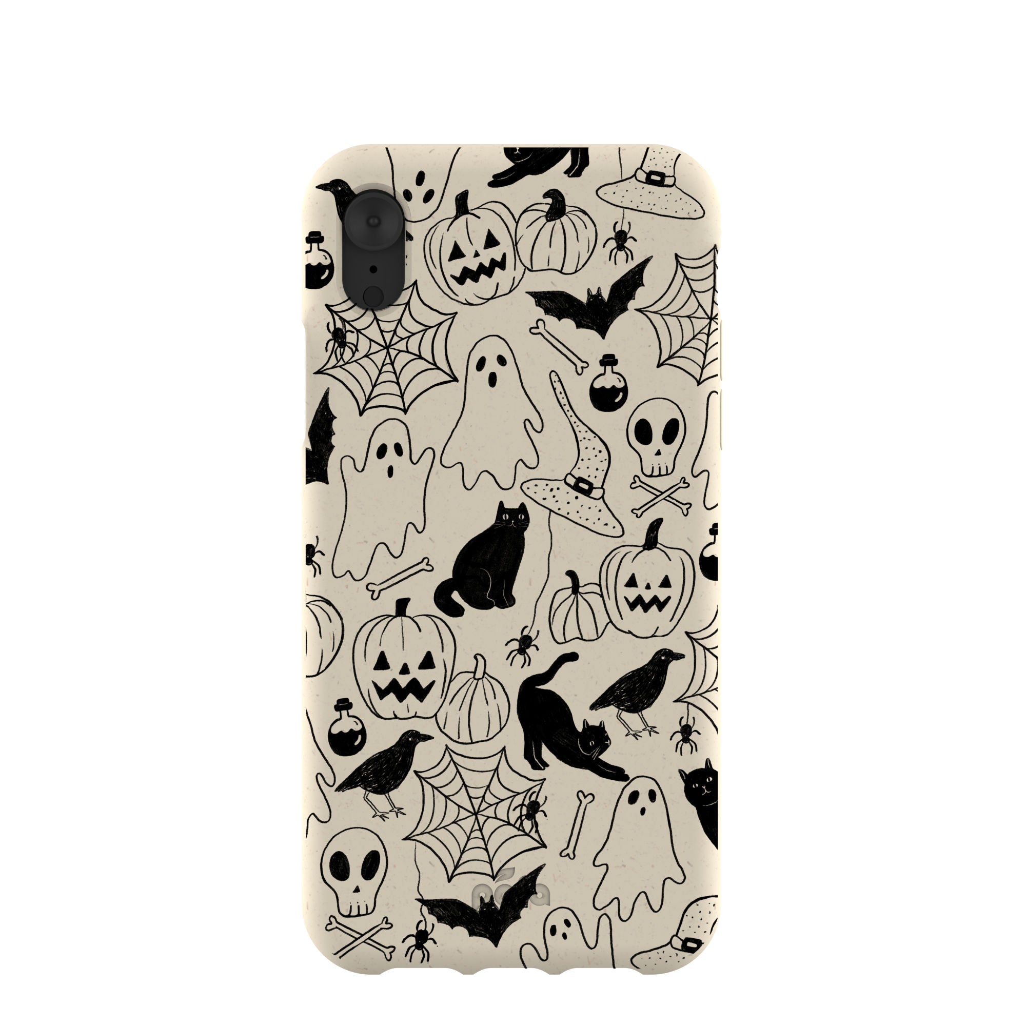 London Fog Sketchy Spirits iPhone XR Case Refurbished - Pela Case refurbished available on Cerqular