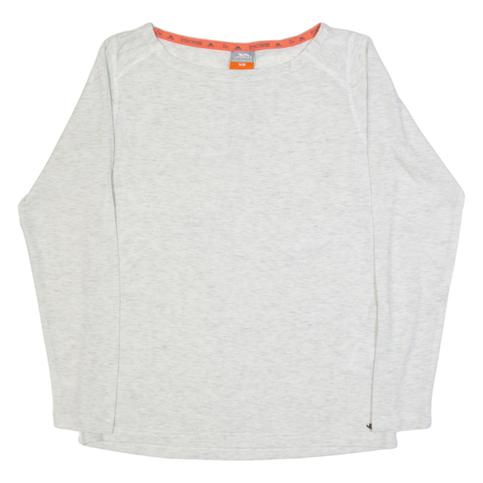 TRESPASS Womens T-Shirt Grey Long Sleeve XS Refurbished - N/A refurbished available on Cerqular
