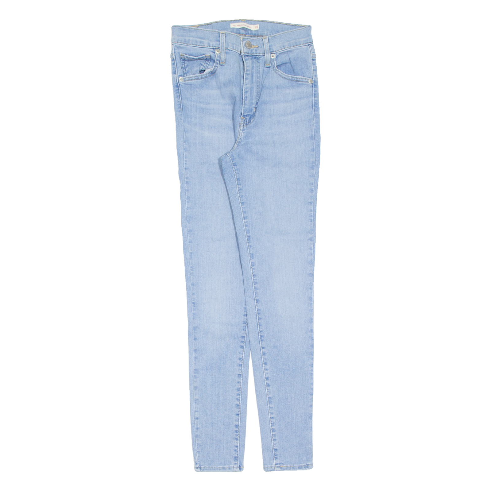LEVI'S Mile High Womens Jeans Blue Slim Skinny W26 L28 Refurbished - N/A refurbished available on Cerqular