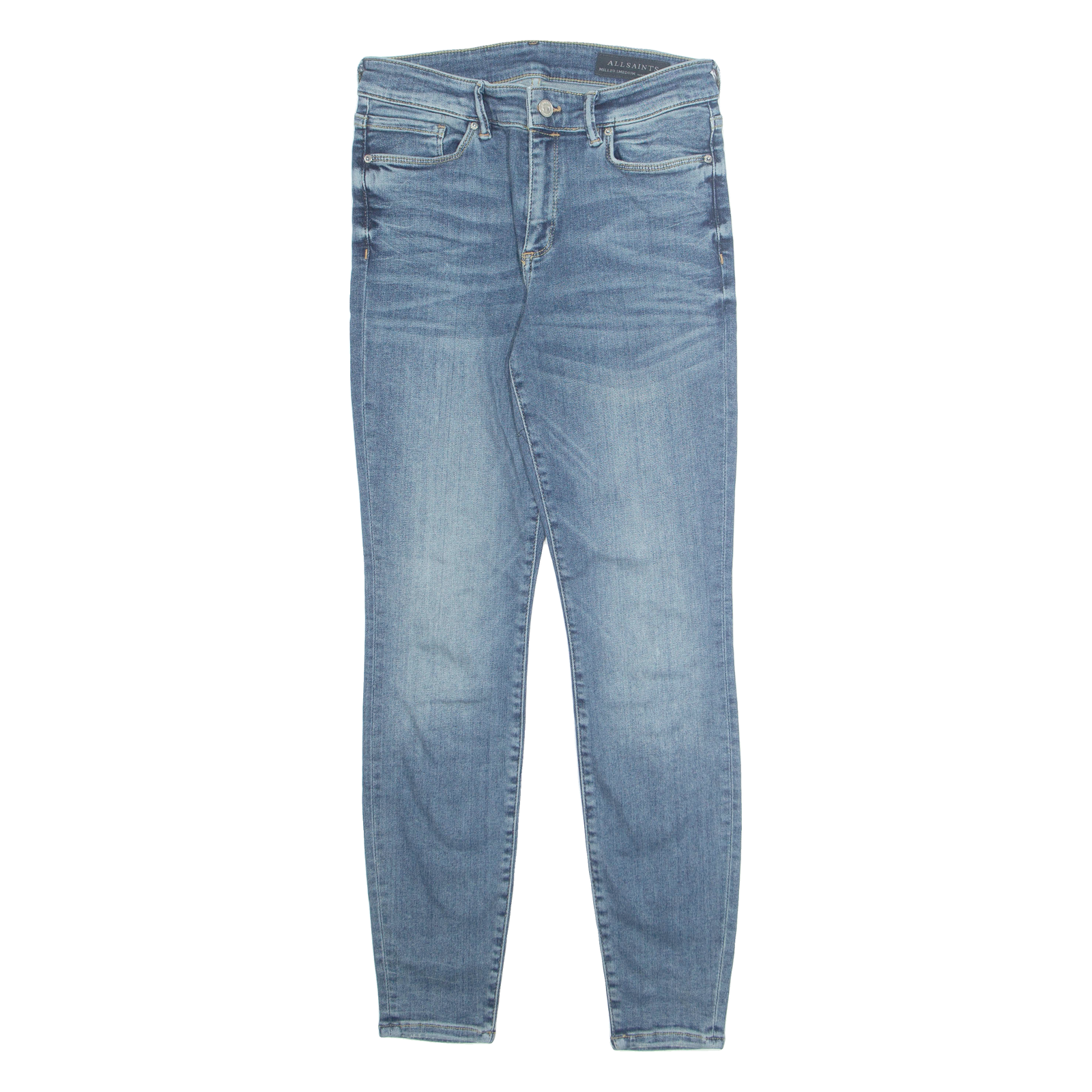 Buy ALL SAINTS Mens Jeans Blue Regular Tapered Stone Wash W28 L29 Refurbished - $36.39 ALL SAINTS Mens Jeans Blue Regular Tapered Stone Wash W28 L29 Refurbished - N/A refurbished available on Cerqular