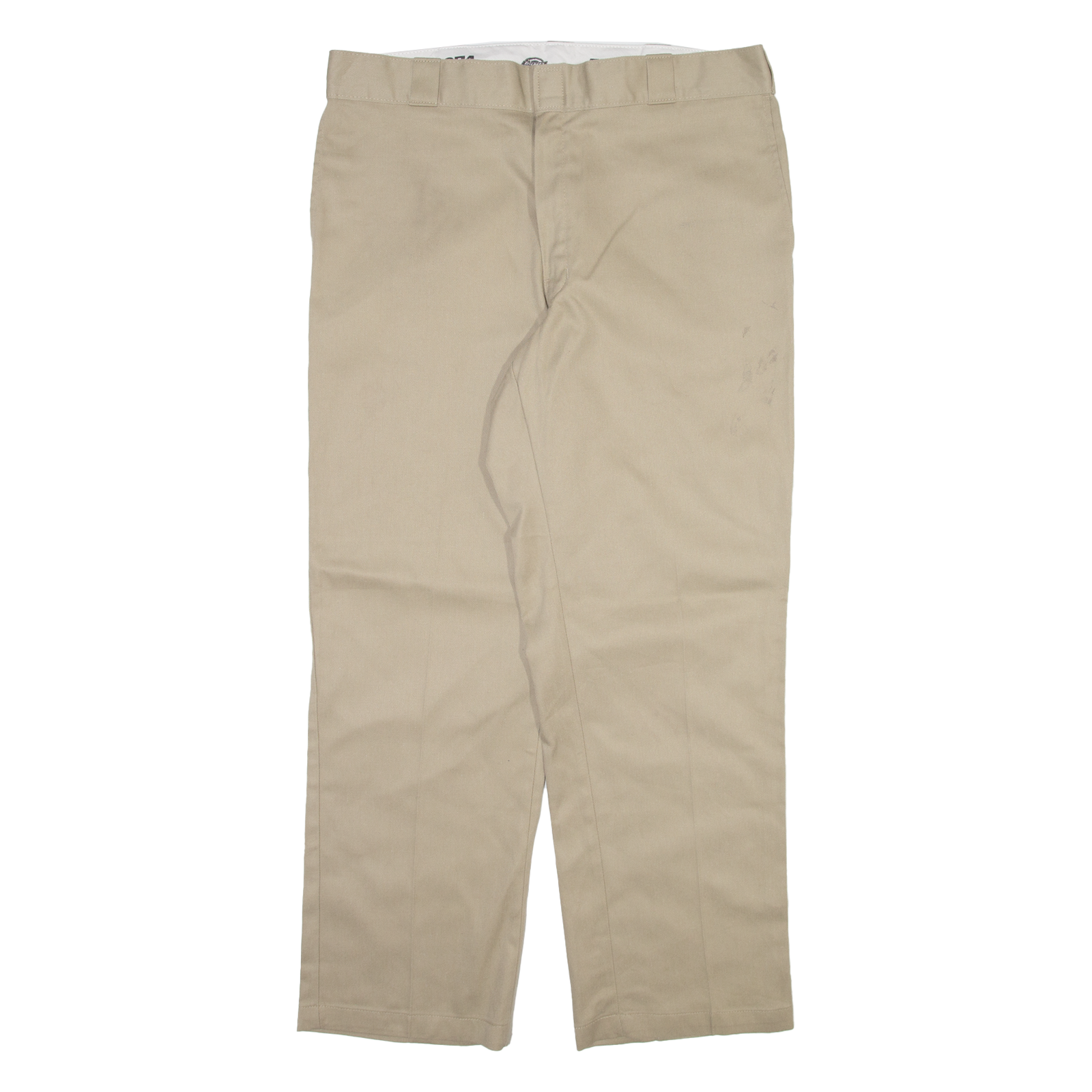 DICKIES 874 Workwear Mens Trousers Beige Regular Straight W38 L30 Refurbished - N/A refurbished available on Cerqular