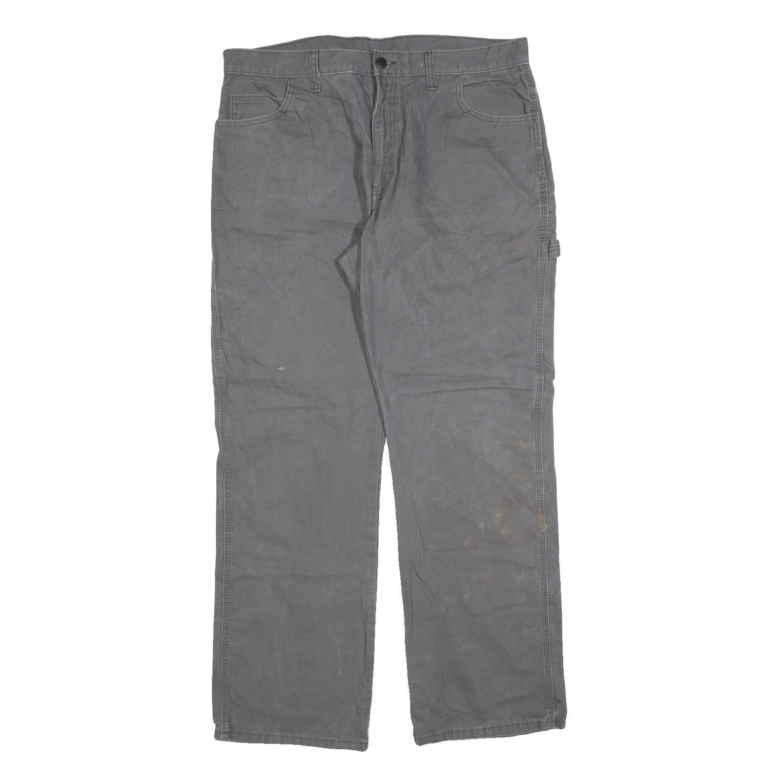 Buy DICKIES Mens Cotton Blend Grey Relaxed Straight Trousers W36 L32 Workwear Casual Refurbished - $37.69 DICKIES Mens Cotton Blend Grey Relaxed Straight Trousers W36 L32 Workwear Casual Refurbished - N/A refurbished available on Cerqular