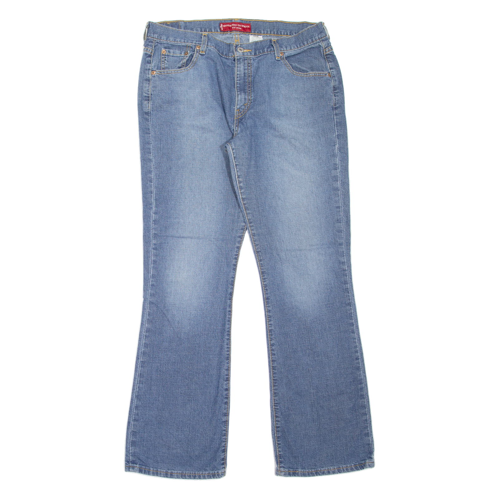 LEVI'S 515 Womens Jeans Blue Regular Bootcut Stone Wash W32 L31 Refurbished - N/A refurbished available on Cerqular