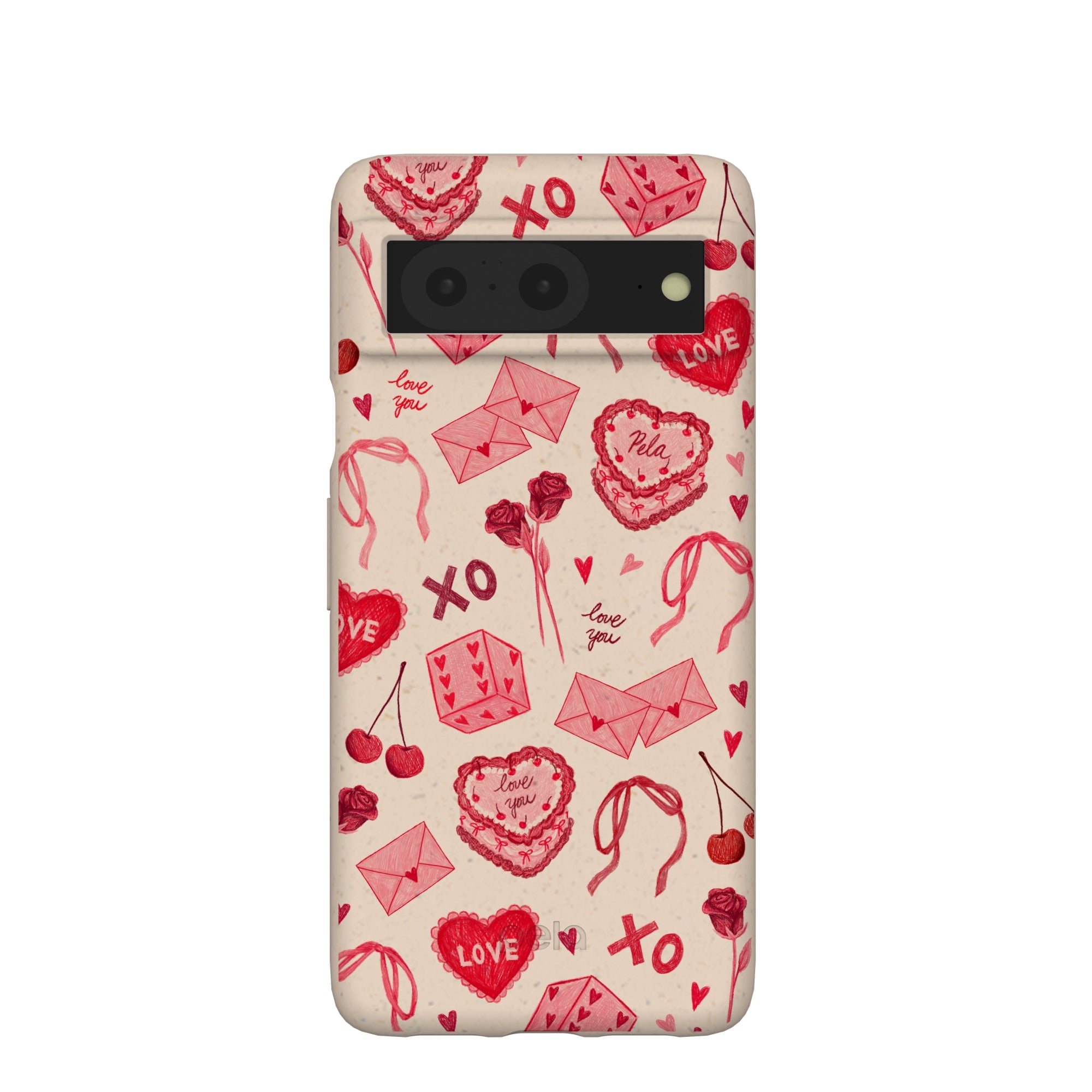 Seashell Love Pack Google Pixel 8 Case Refurbished - Pela Case refurbished available on Cerqular