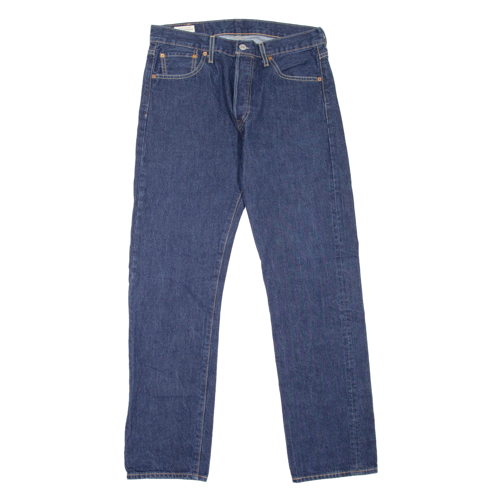 LEVI'S 501 BIG E Jeans Mens Blue Regular Straight W30 L30 Refurbished - N/A refurbished available on Cerqular