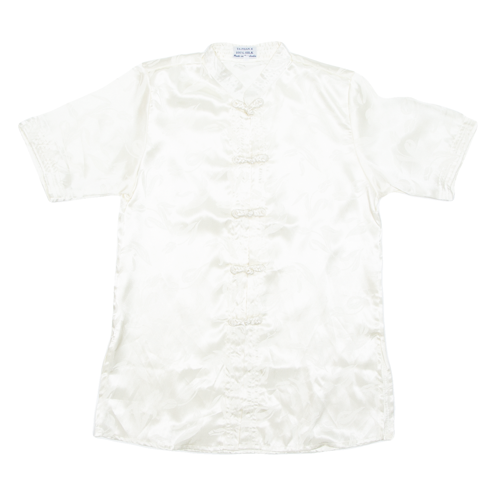 Womens Printed Blouse White Silk Floral S Refurbished - N/A refurbished available on Cerqular