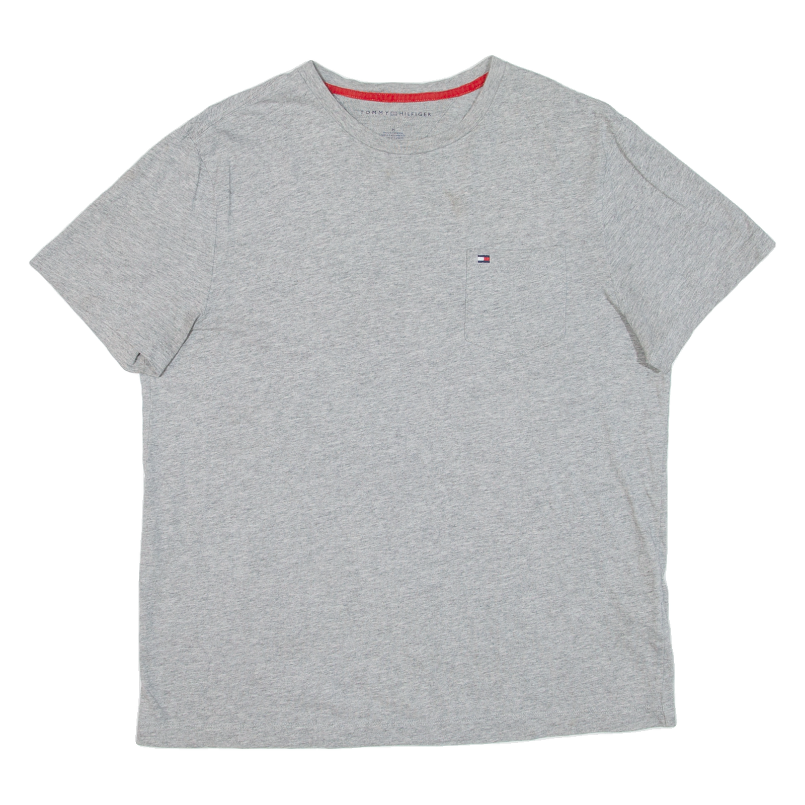 TOMMY HILFIGER Mens T-Shirt Grey M Refurbished - N/A refurbished available on Cerqular