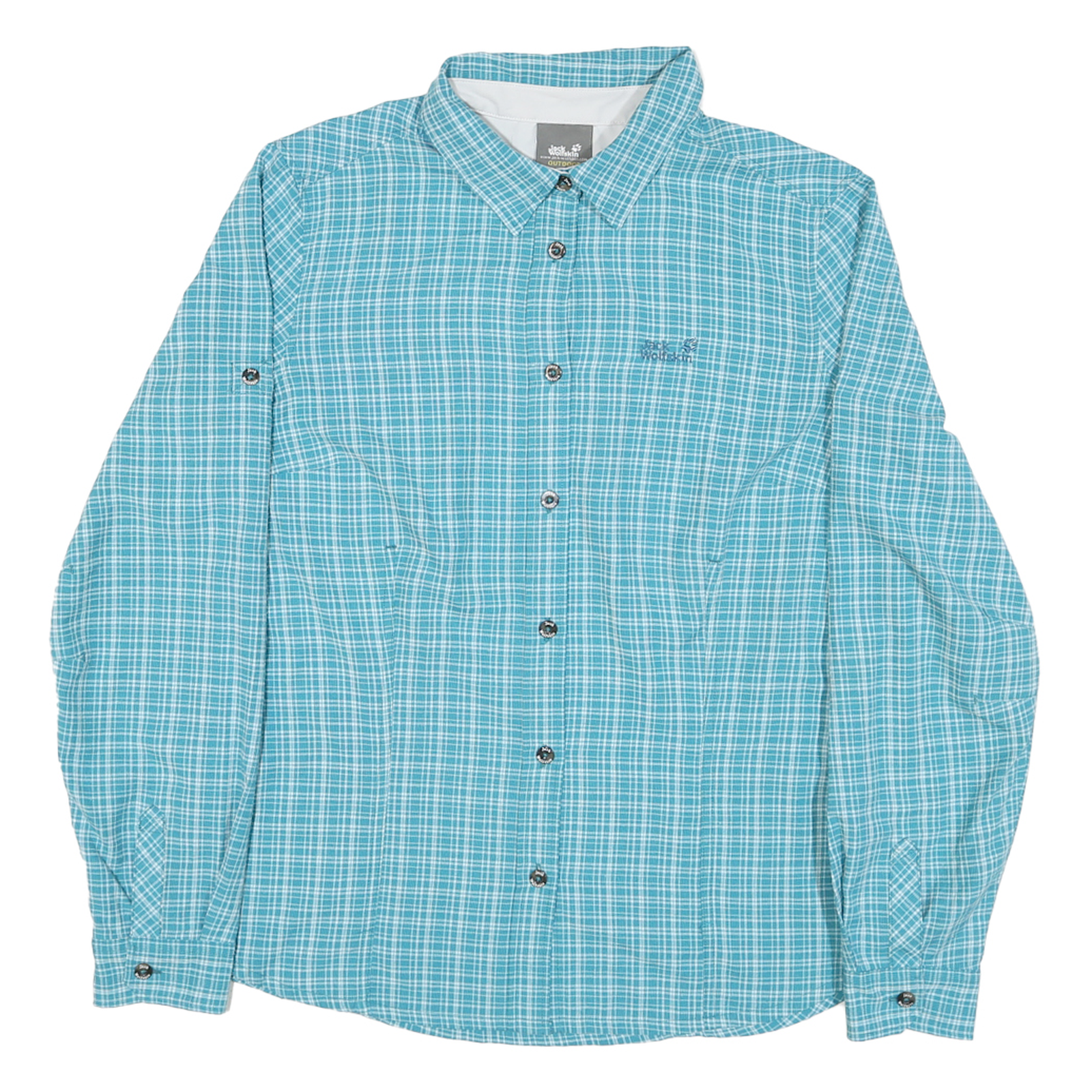 Buy JACK WOLFSKIN Womens Blue Check Shirt L Lightweight Casual Cotton Blend Refurbished - $27.29 JACK WOLFSKIN Womens Blue Check Shirt L Lightweight Casual Cotton Blend Refurbished - N/A refurbished available on Cerqular