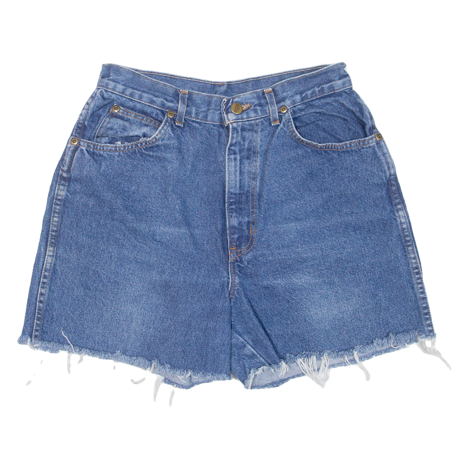 CHIC Womens Denim Shorts Blue S W27 Refurbished - N/A refurbished available on Cerqular