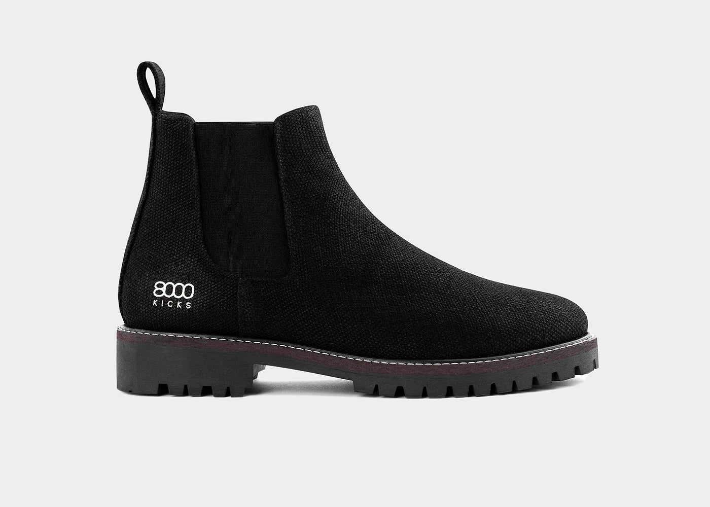 The Crossover Hemp Chelsea for Men in Black | Size: M11 | EU 45 Refurbished - 8000Kicks refurbished available on Cerqular