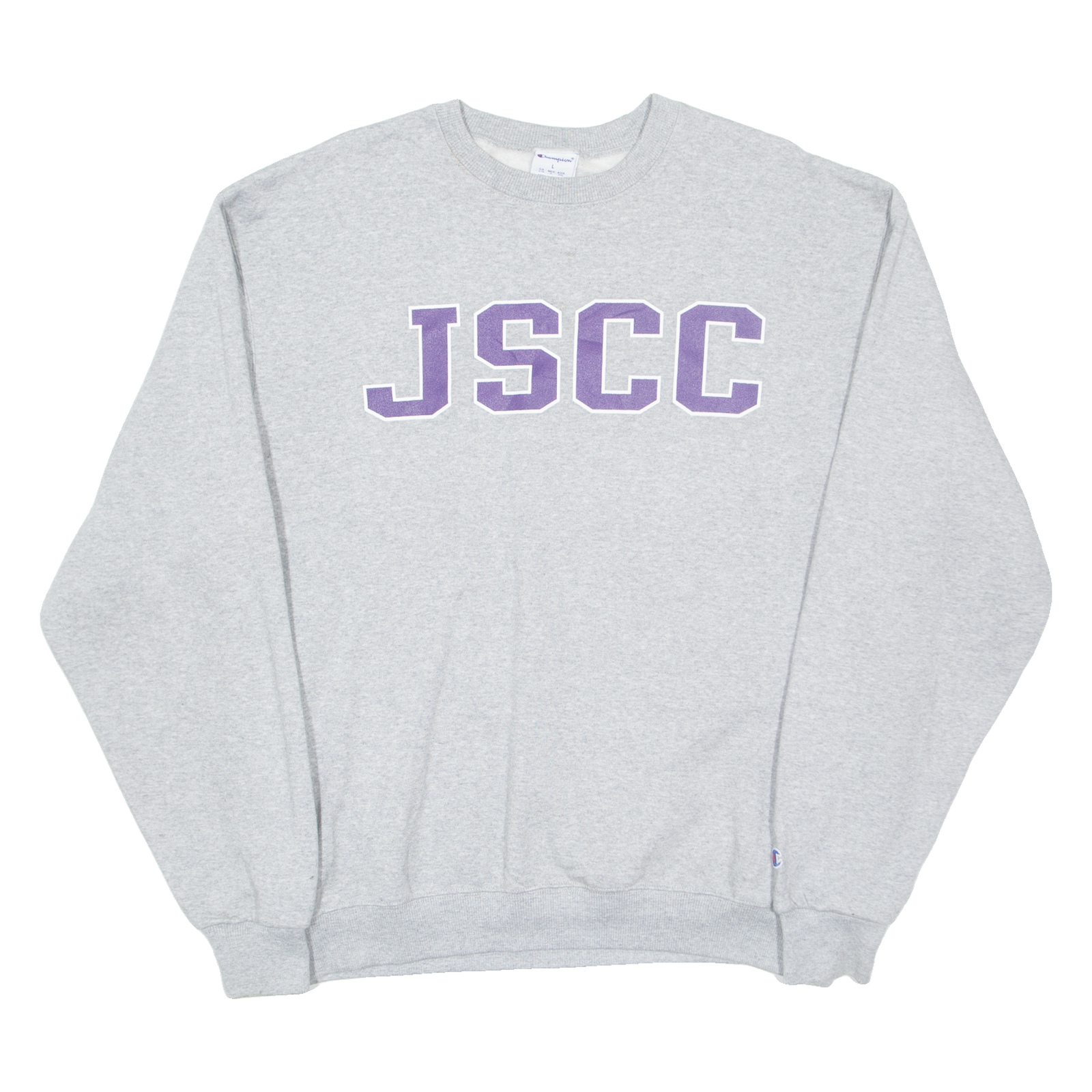 CHAMPION JSCC Mens Sweatshirt Grey USA L Refurbished - N/A refurbished available on Cerqular