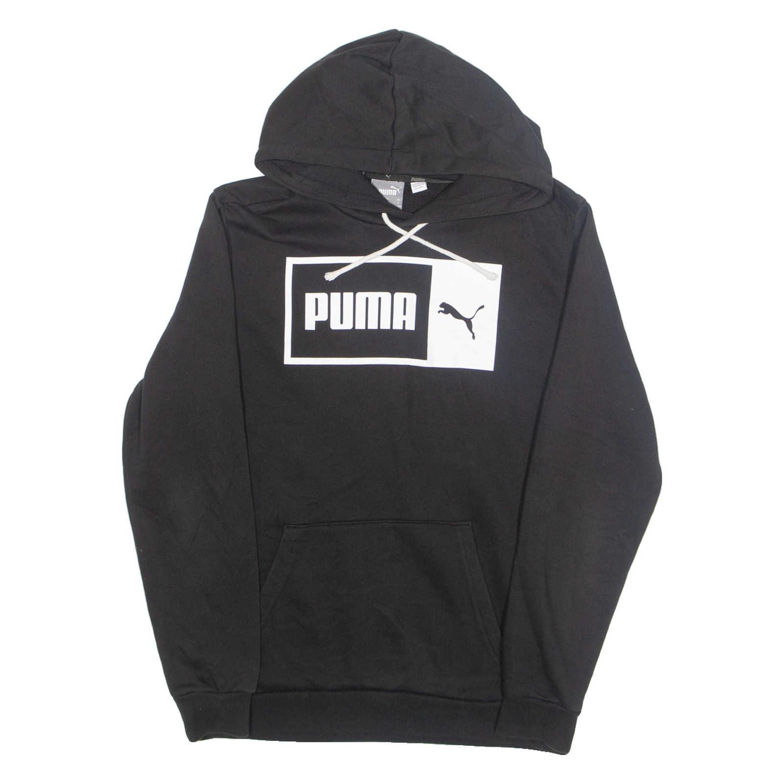 PUMA Mens Black Hoodie S Refurbished - N/A refurbished available on Cerqular