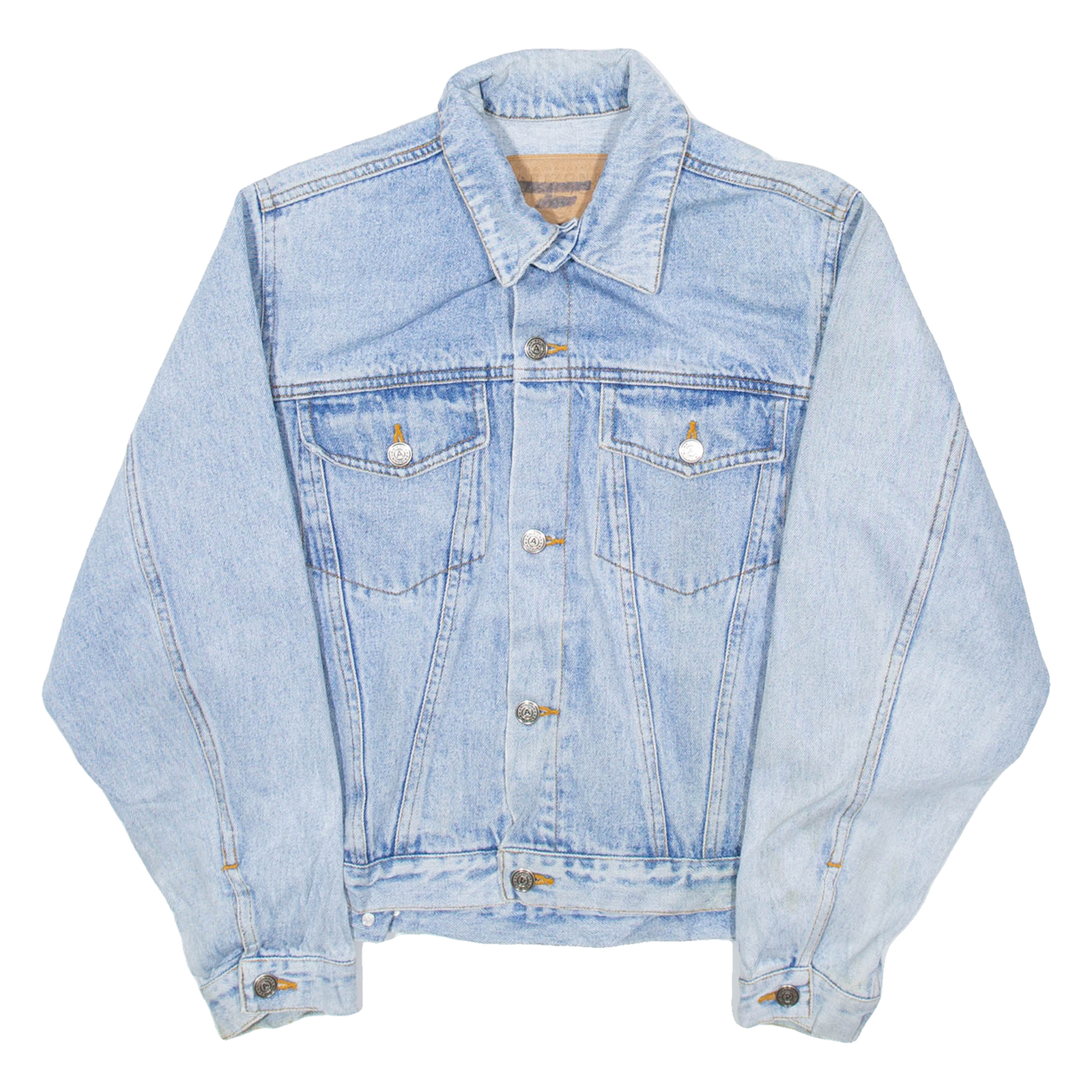 ARIZONA JEAN COMPANY Mens Denim Jacket Blue L Refurbished - N/A refurbished available on Cerqular