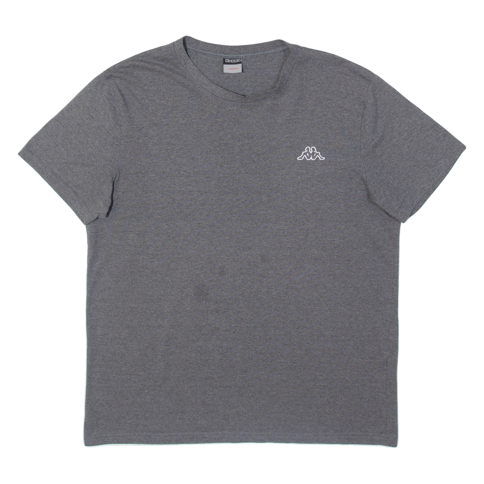 KAPPA Mens T-Shirt Grey L Refurbished - N/A refurbished available on Cerqular
