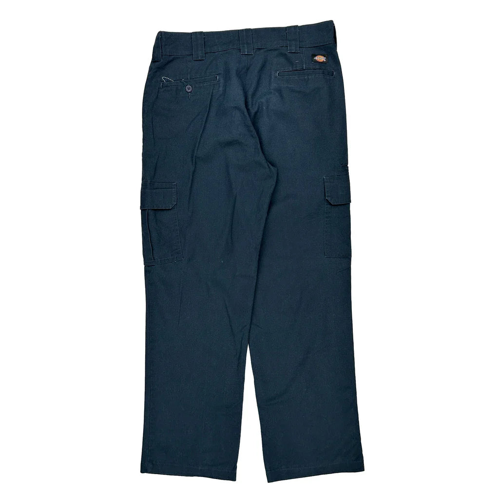 Buy Dickies Cargo Trousers - 35W 30L Navy Cotton Refurbished - $21.43 Dickies Cargo Trousers - 35W 30L Navy Cotton Refurbished - Thrifted (note: this is a term often used to describe second- refurbished available on Cerqular