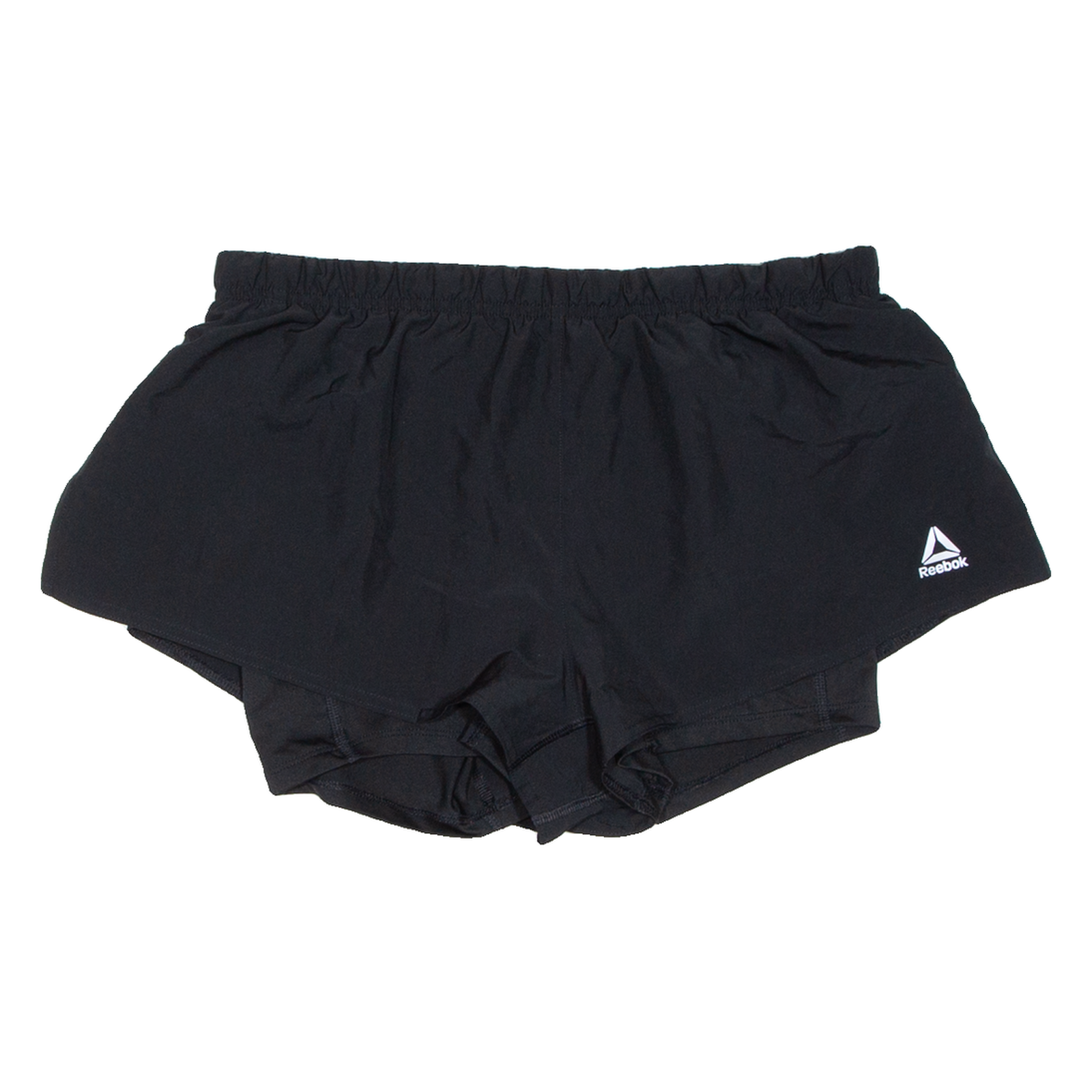REEBOK Womens Sports Shorts Black Relaxed S W30 Refurbished - N/A refurbished available on Cerqular