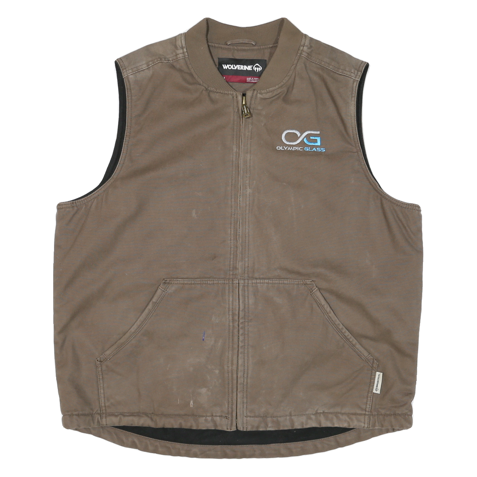 Buy WOLVERINE Mens Brown Cotton Blend Zip Jacket XL Workwear Sleeveless Casual Vest Refurbished - $32.49 WOLVERINE Mens Brown Cotton Blend Zip Jacket XL Workwear Sleeveless Casual Vest Refurbished - N/A refurbished available on Cerqular
