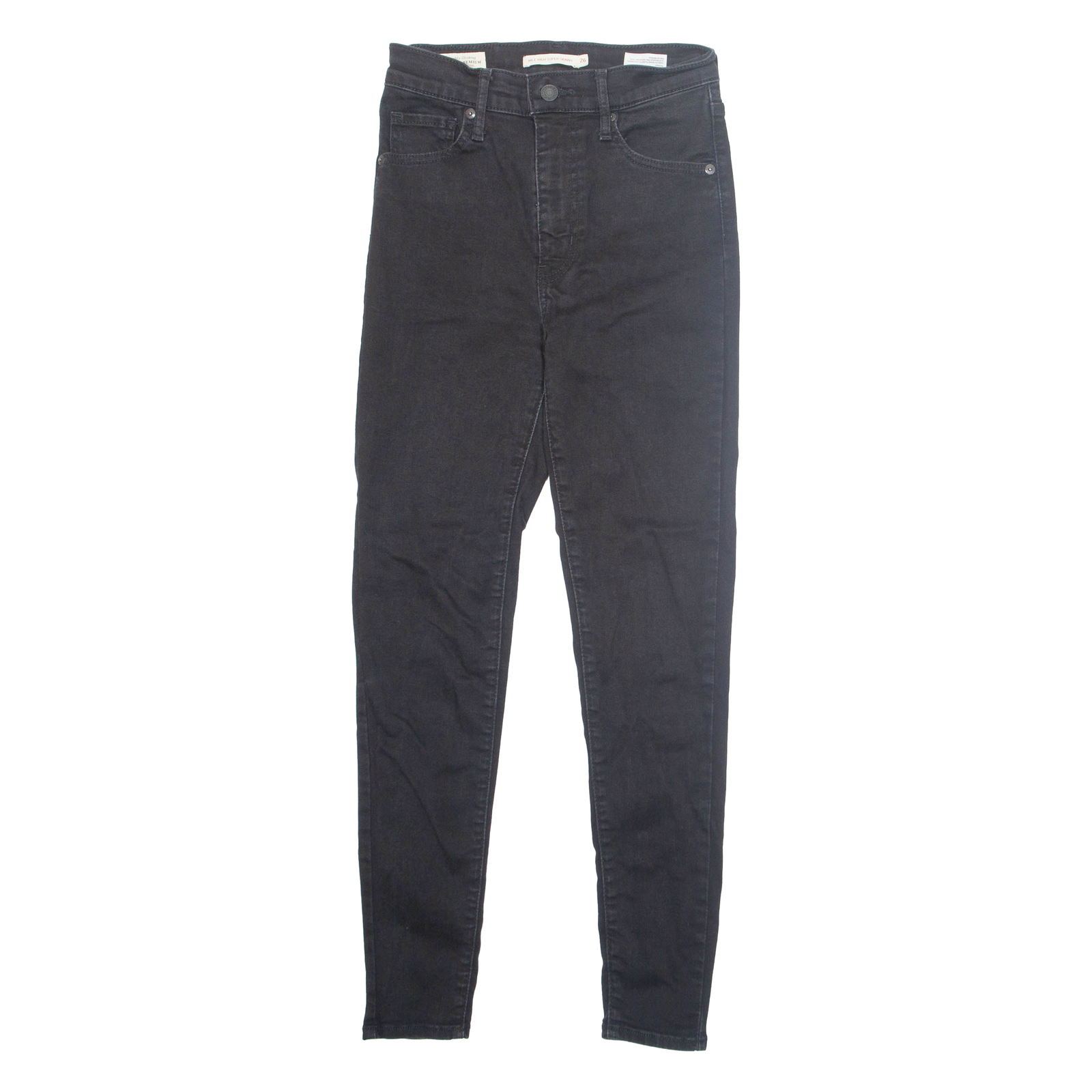 LEVI'S Premiuim Womens Jeans Black Regular Skinny W26 L28 Refurbished - N/A refurbished available on Cerqular