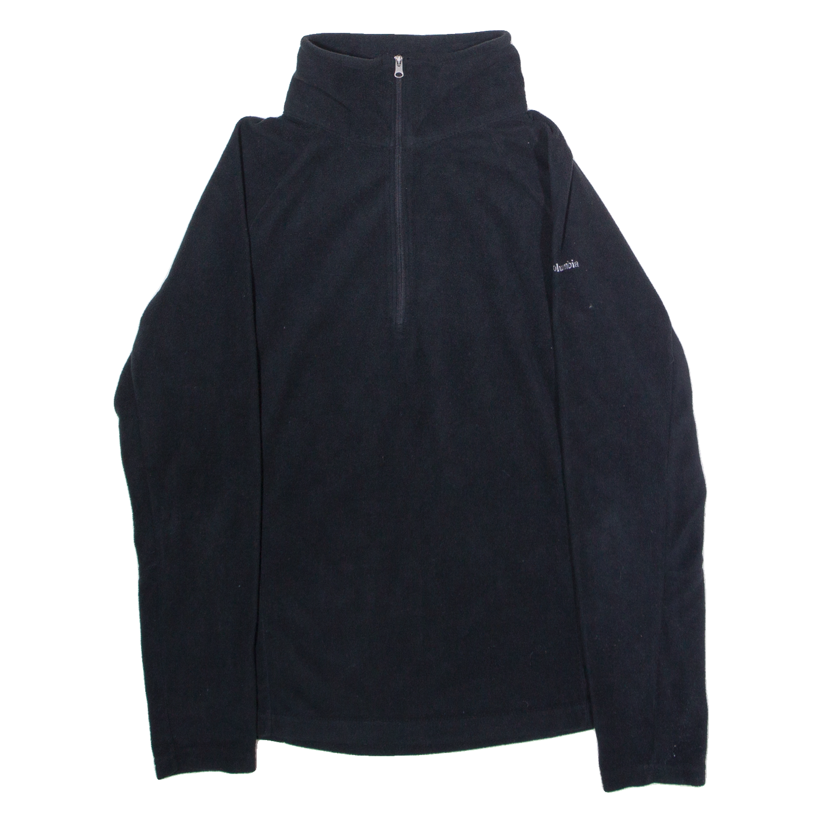 COLUMBIA Womens Fleece Black 1/4 Zip M Refurbished - N/A refurbished available on Cerqular