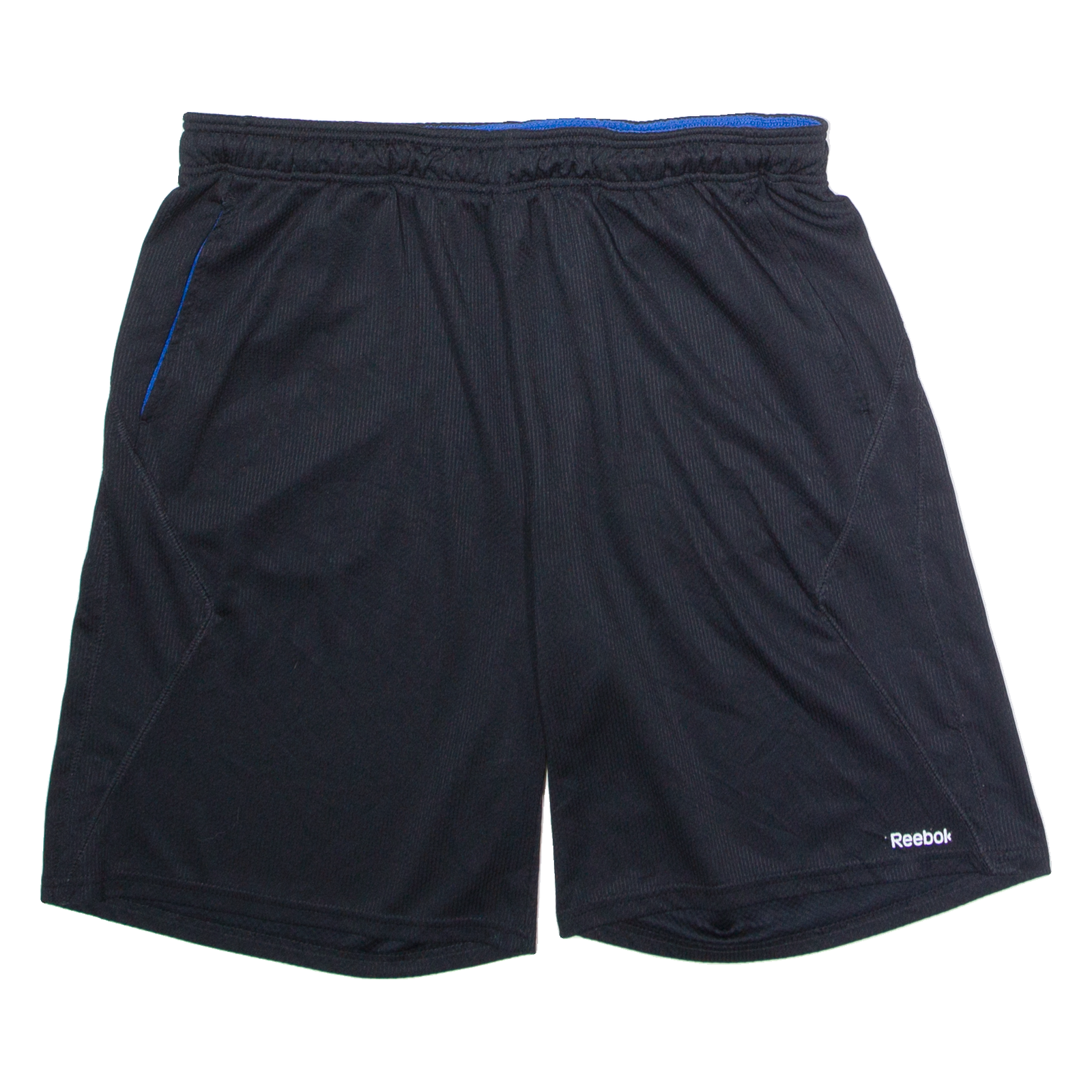 REEBOK Mens Sports Shorts Black XL W34 Refurbished - N/A refurbished available on Cerqular