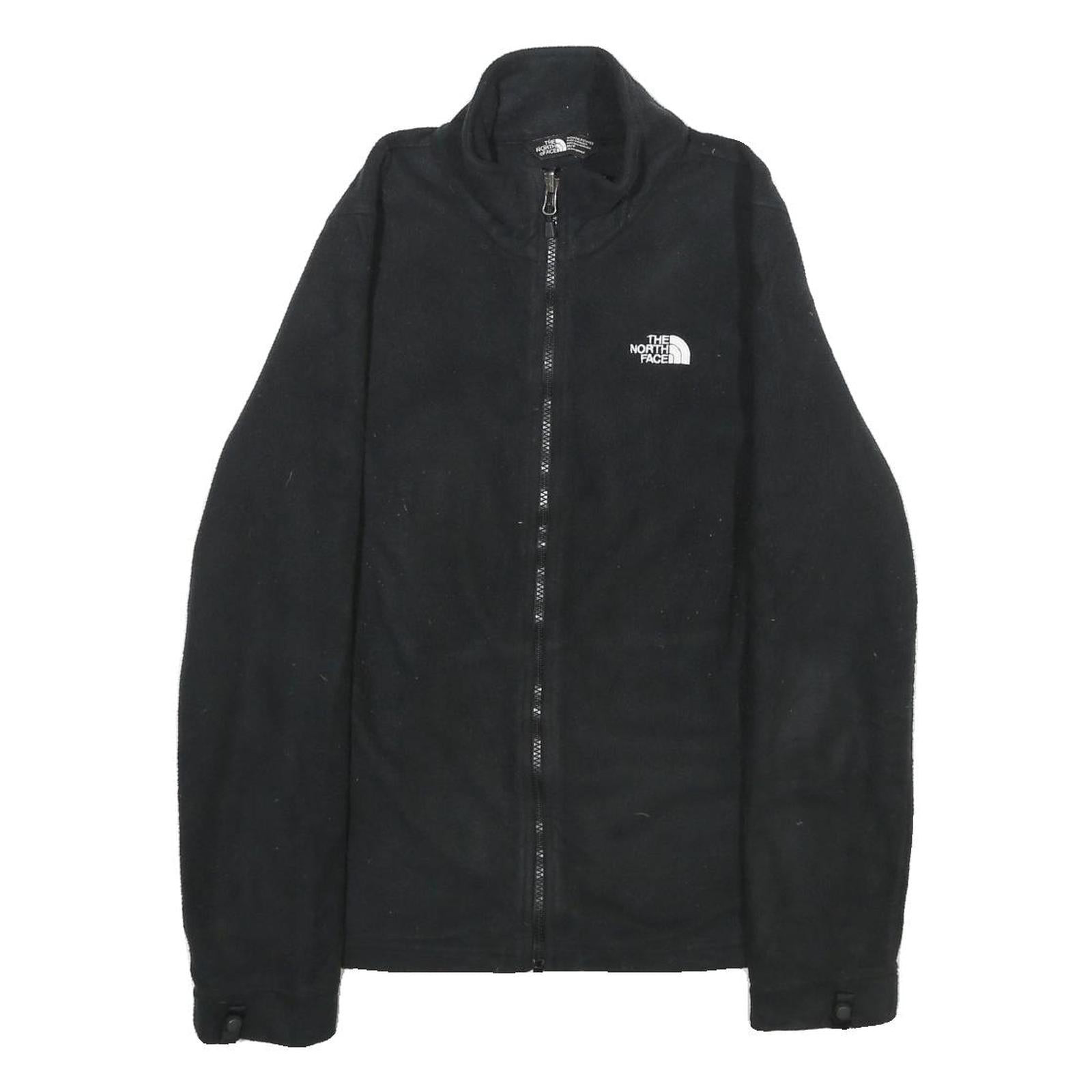 THE NORTH FACE Womens Black Fleece Jacket M Polyester Zip Sports Outdoor Casual Refurbished - N/A refurbished available on Cerqular