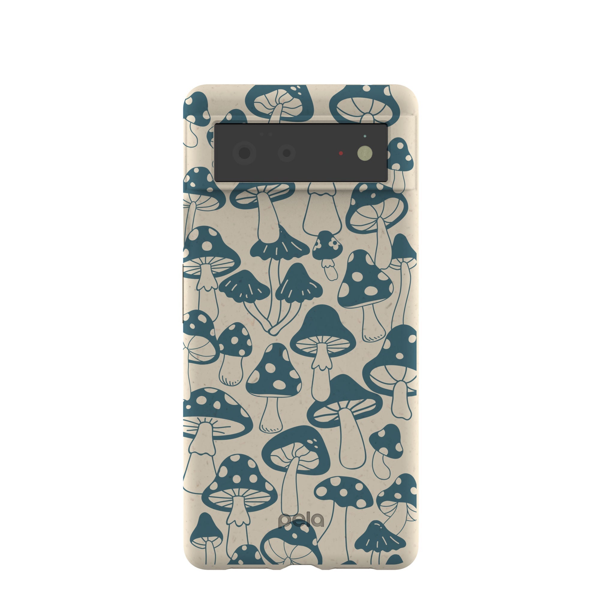 London Fog Mushroom power Google Pixel 6 Case Refurbished - Pela Case refurbished available on Cerqular