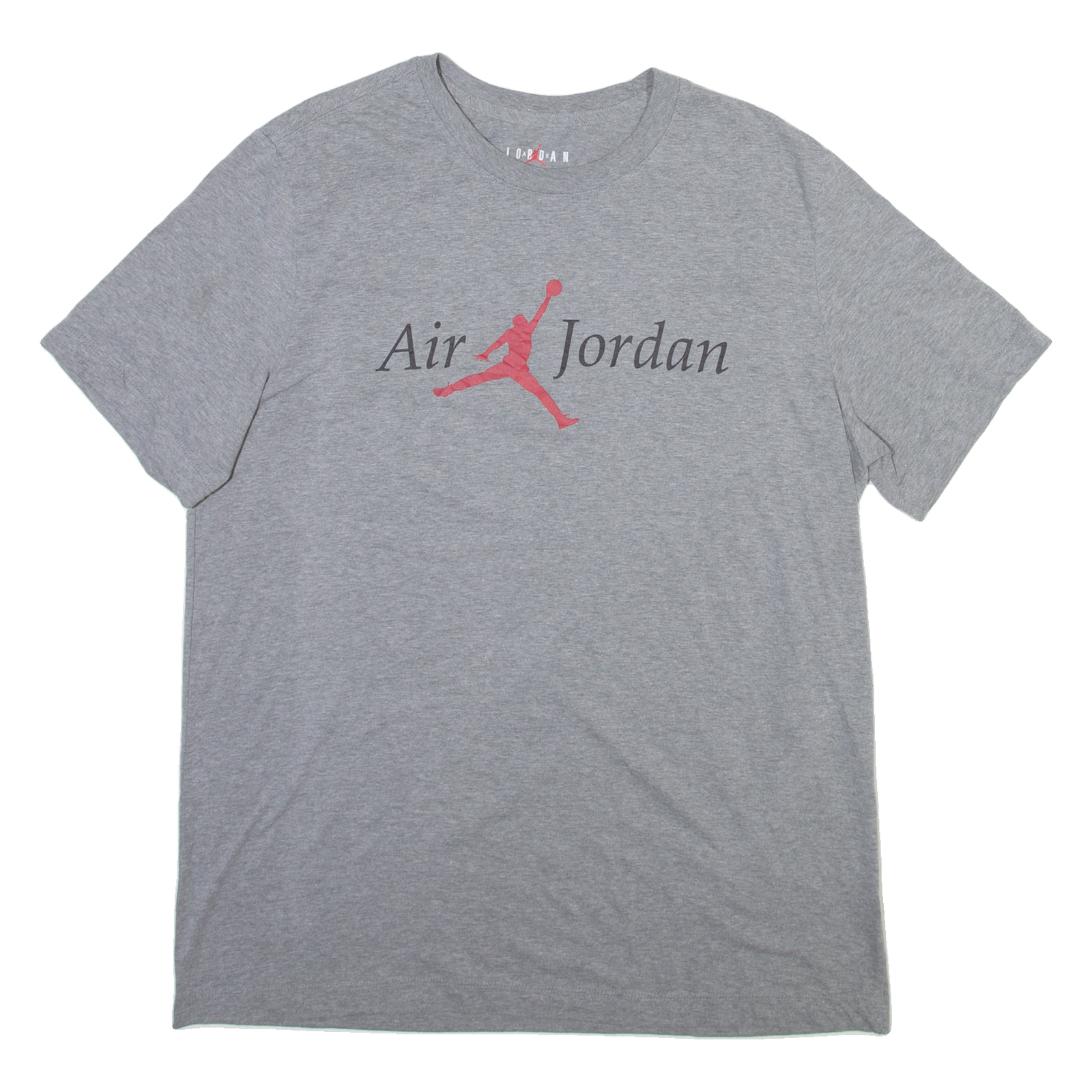 AIR JORDAN Mens T-Shirt Grey L Refurbished - N/A refurbished available on Cerqular