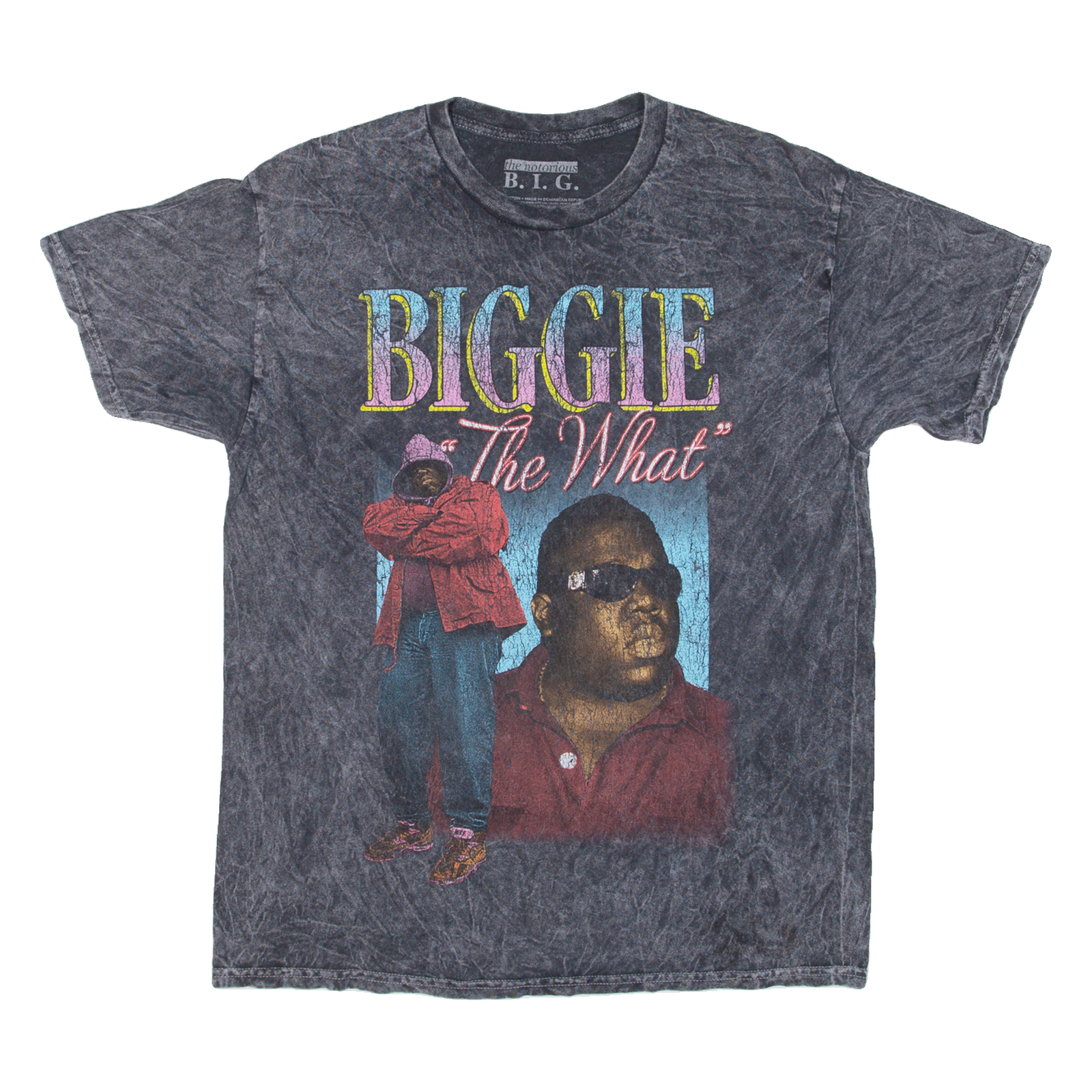 Biggi Mens Tie Dye T-Shirt Grey L Refurbished - N/A refurbished available on Cerqular
