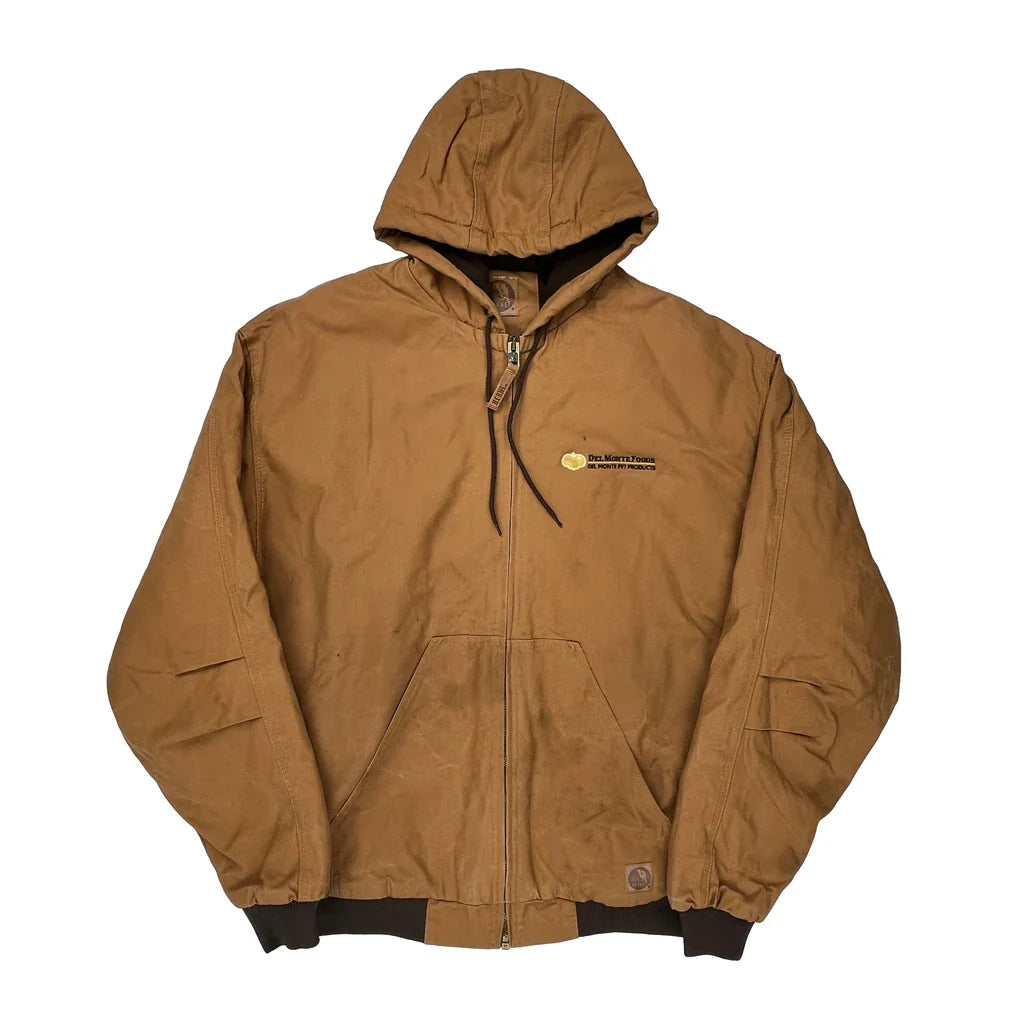 Del Monte Pet Products Berne Jacket - 2XL Brown Cotton Blend Refurbished - Thrifted (note: this is a term often used to describe second- refurbished available on Cerqular
