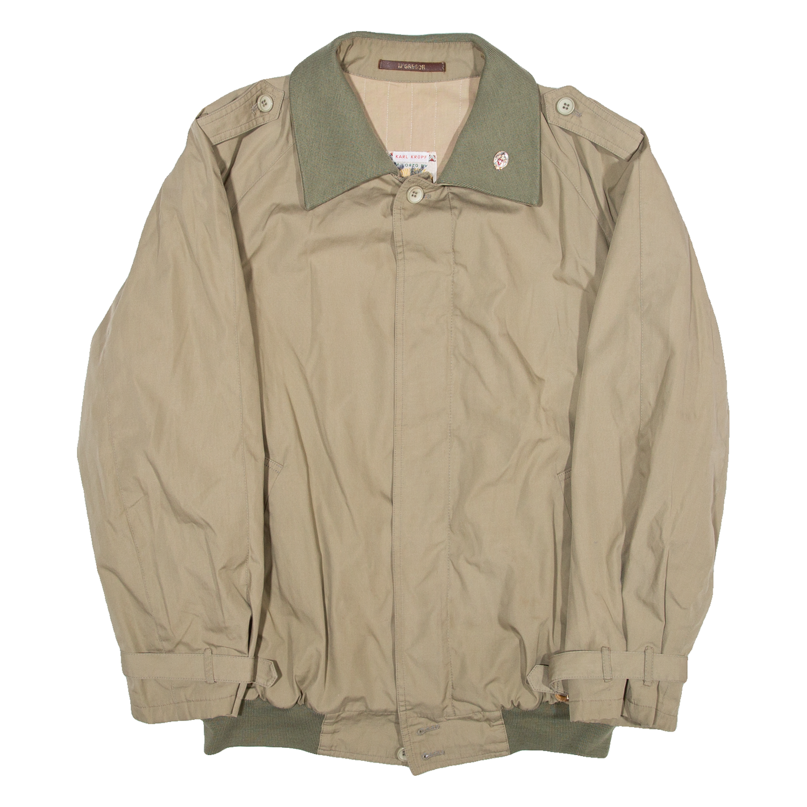 MCGREGOR Mens Lined Jacket Beige L Refurbished - N/A refurbished available on Cerqular