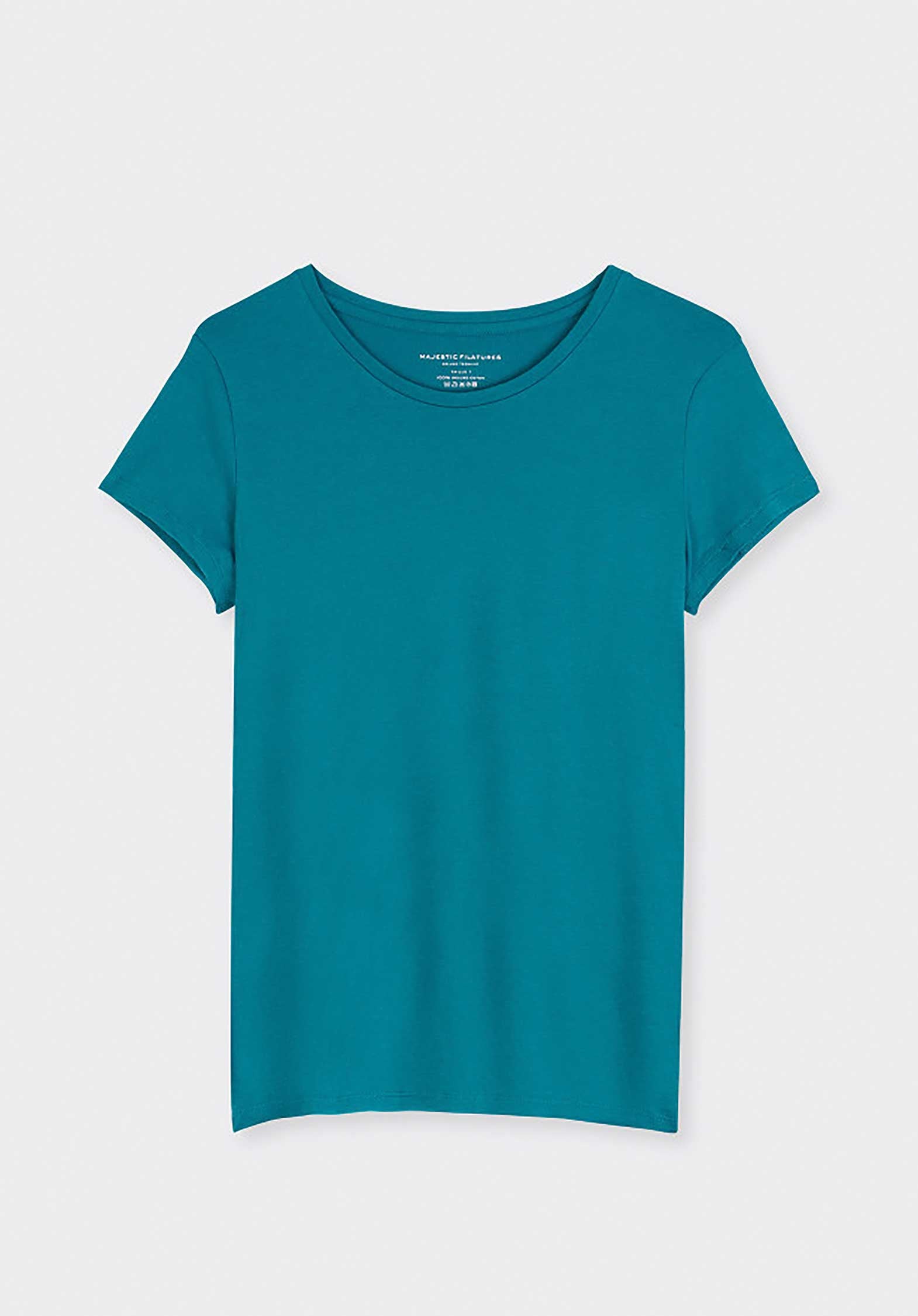 T-shirt  M007-fts018 Peacock | Color: PEACOCK | Size: 2-M Refurbished - Rue Madame is a known brand, and the standardized name is " refurbished available on Cerqular